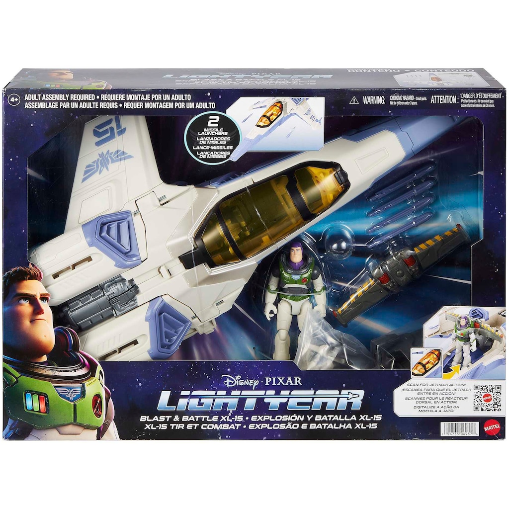 Mattel® Spielzeug-Flugrakete »Disney und Pixar Lightyear Blast und Battle XL-15«