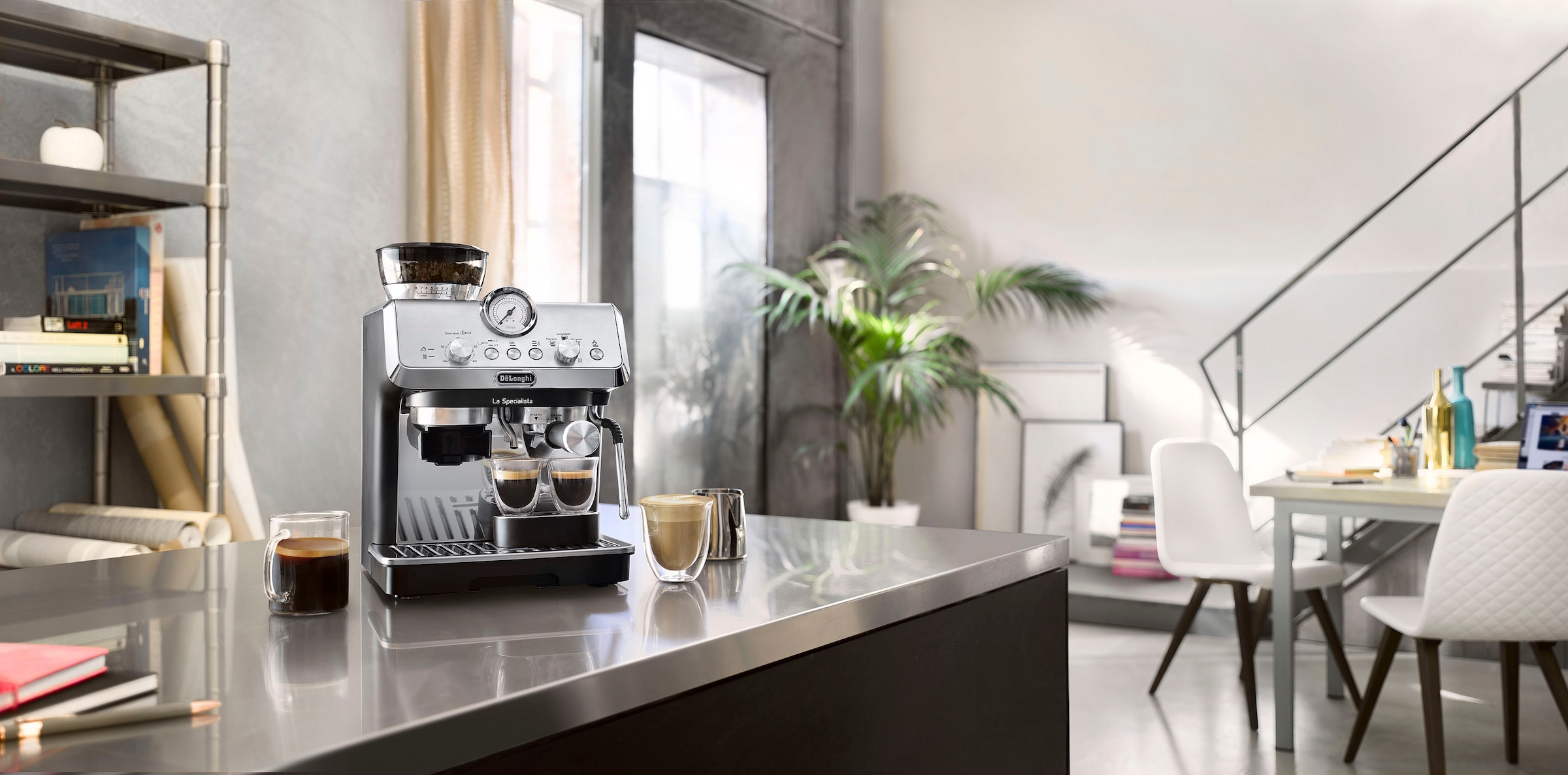 De'Longhi Espressomaschine »La Specialista Arte EC9155.MB«, Siebträger, inkl. 250g Selezione Espresso im Wert von UVP € 6,49