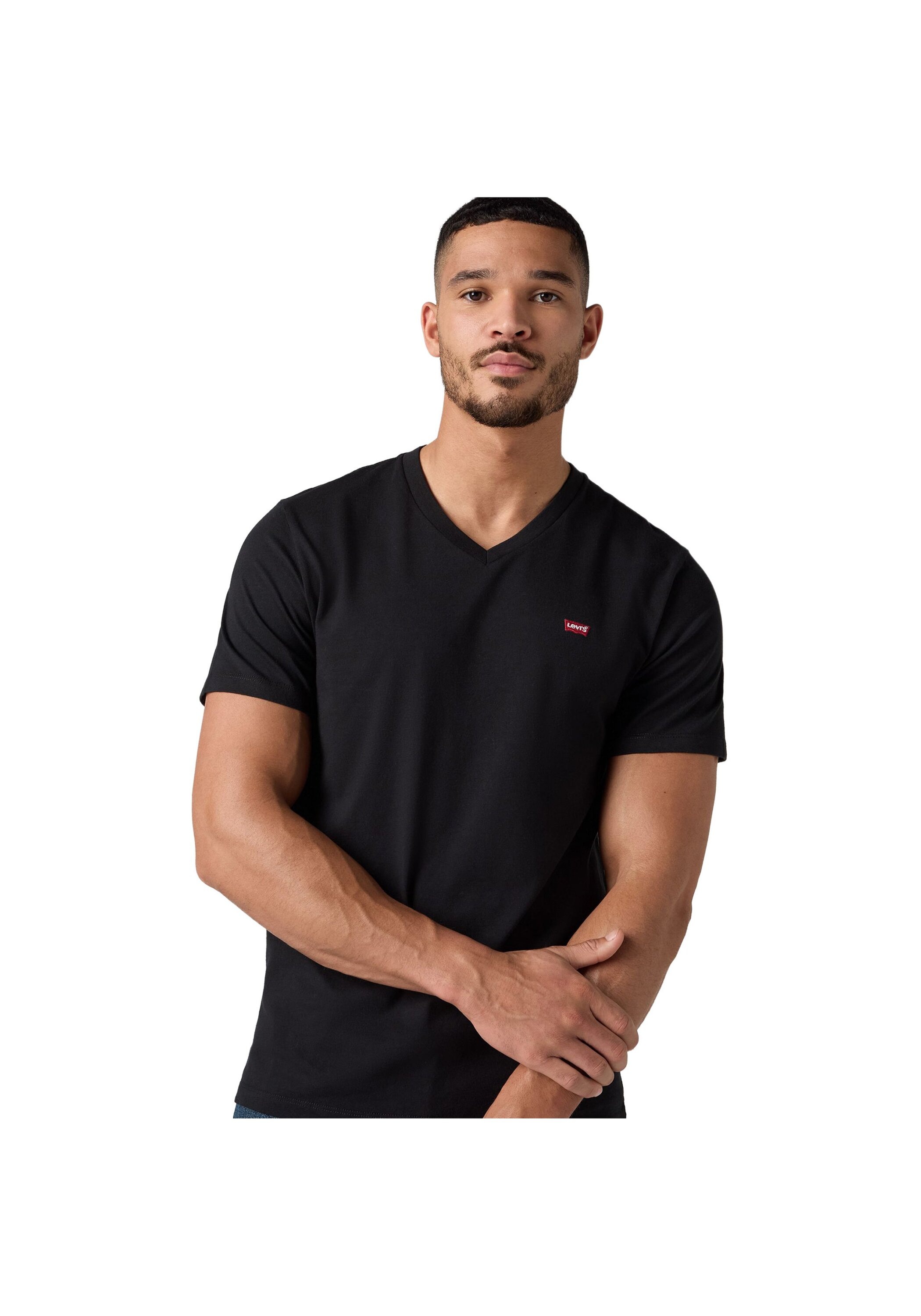 Levi's® T-Shirt »T-Shirt ORIGINAL HM VNECK 1er Pack« 1 tlg.