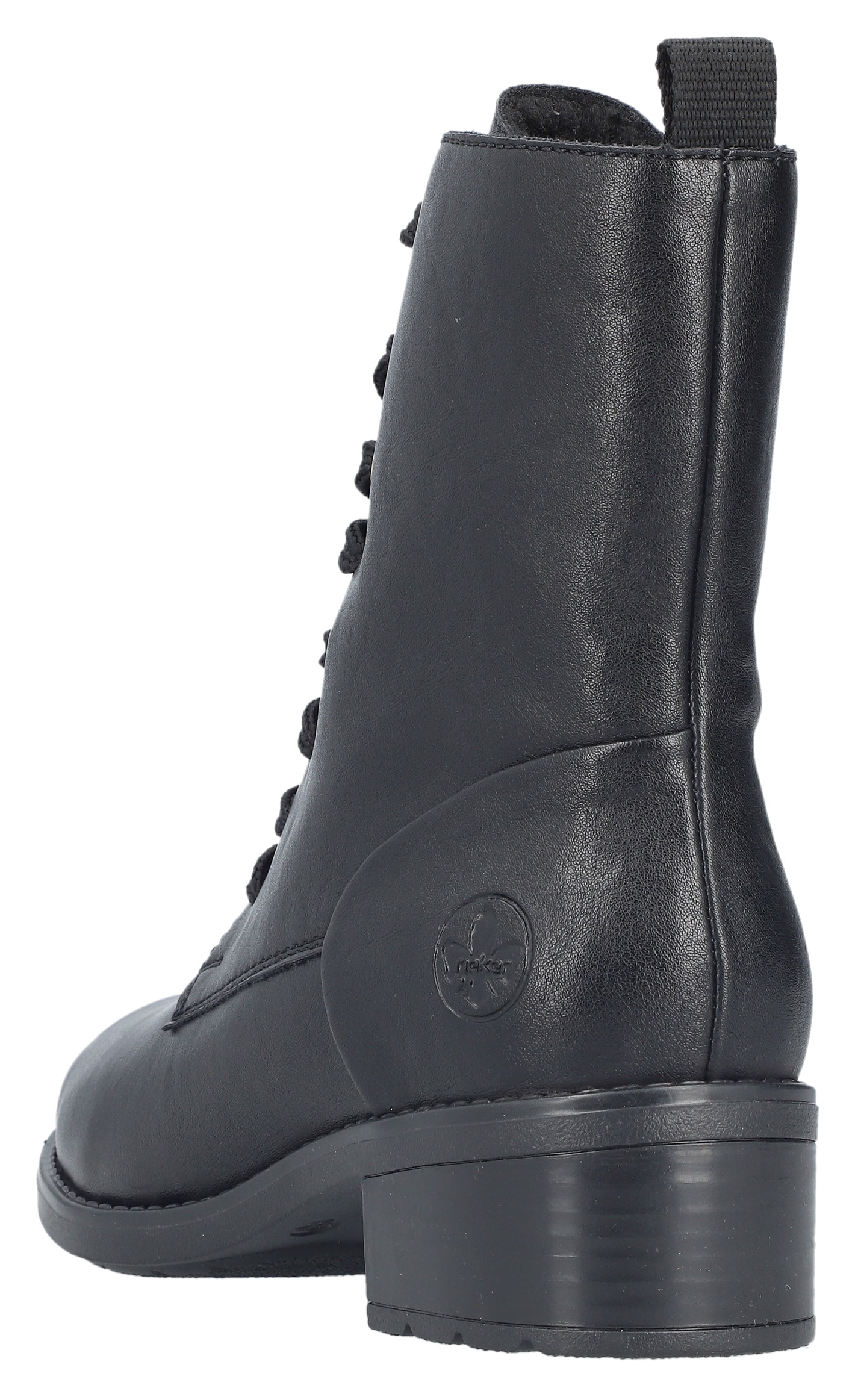 Rieker Winterstiefelette  Schnürstiefelette, Boots, Blockabsatz, mit Schmuckelementen