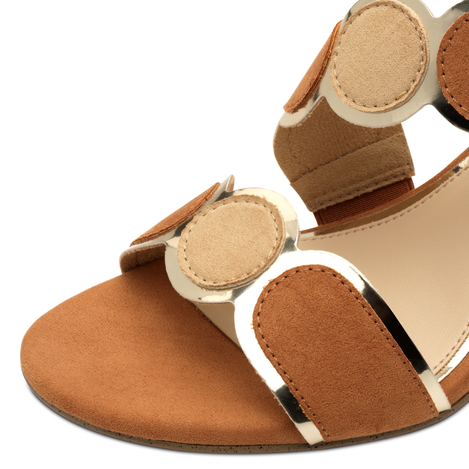 MARCO TOZZI Sandalette  Blockabsatz, Riemchensandale mit verstellbarem Schnallenverschluss