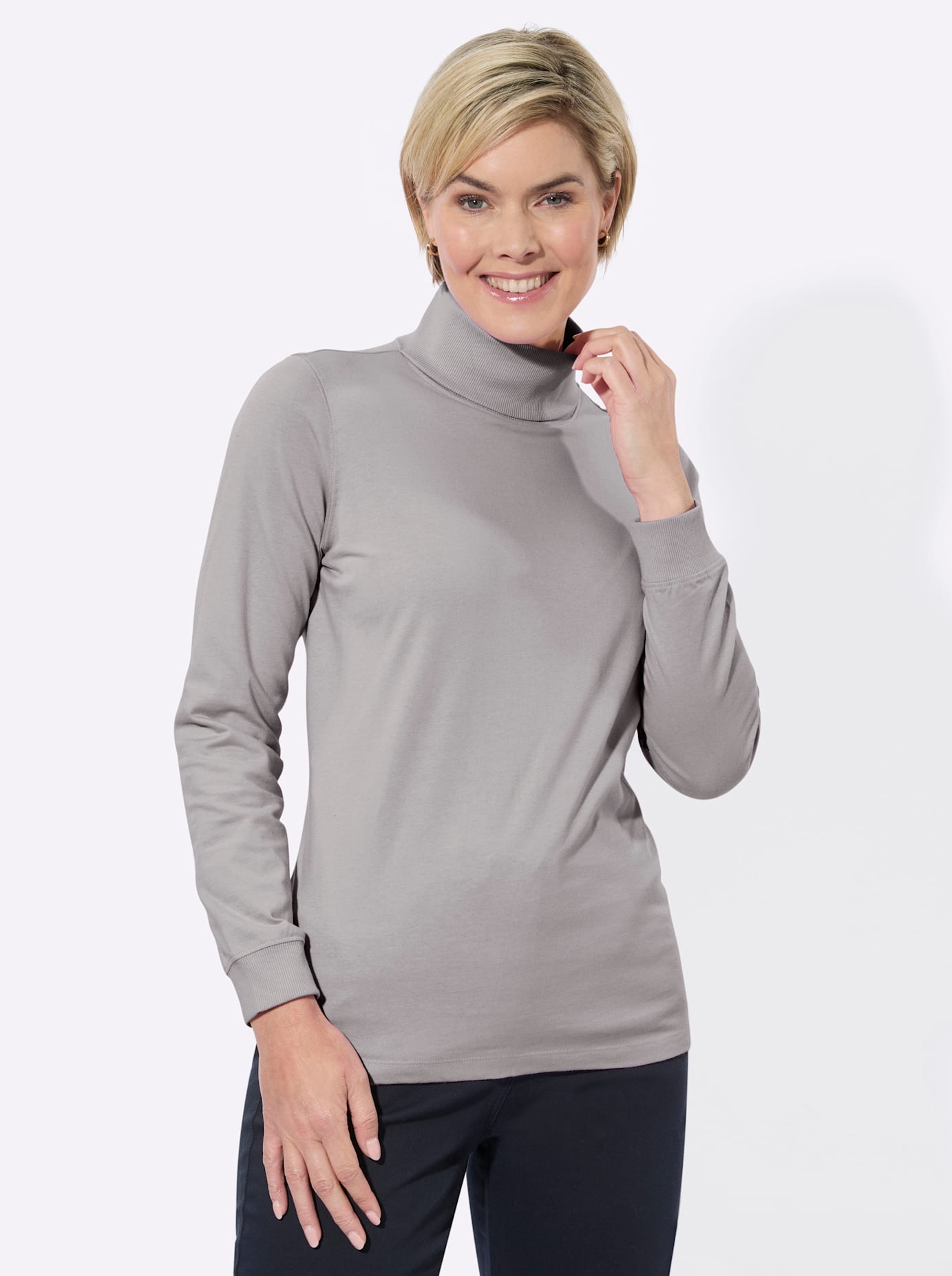 Classic Basics Rollkragenshirt »Rollkragen-Shirt« 2