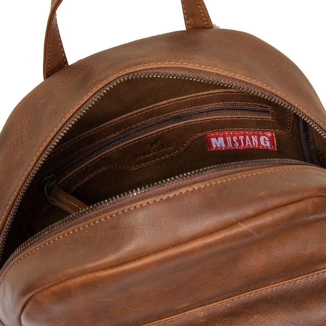 MUSTANG Cityrucksack »Memphis OTTO bei round«, backpack kaufen Reißverschluss-Rückfach