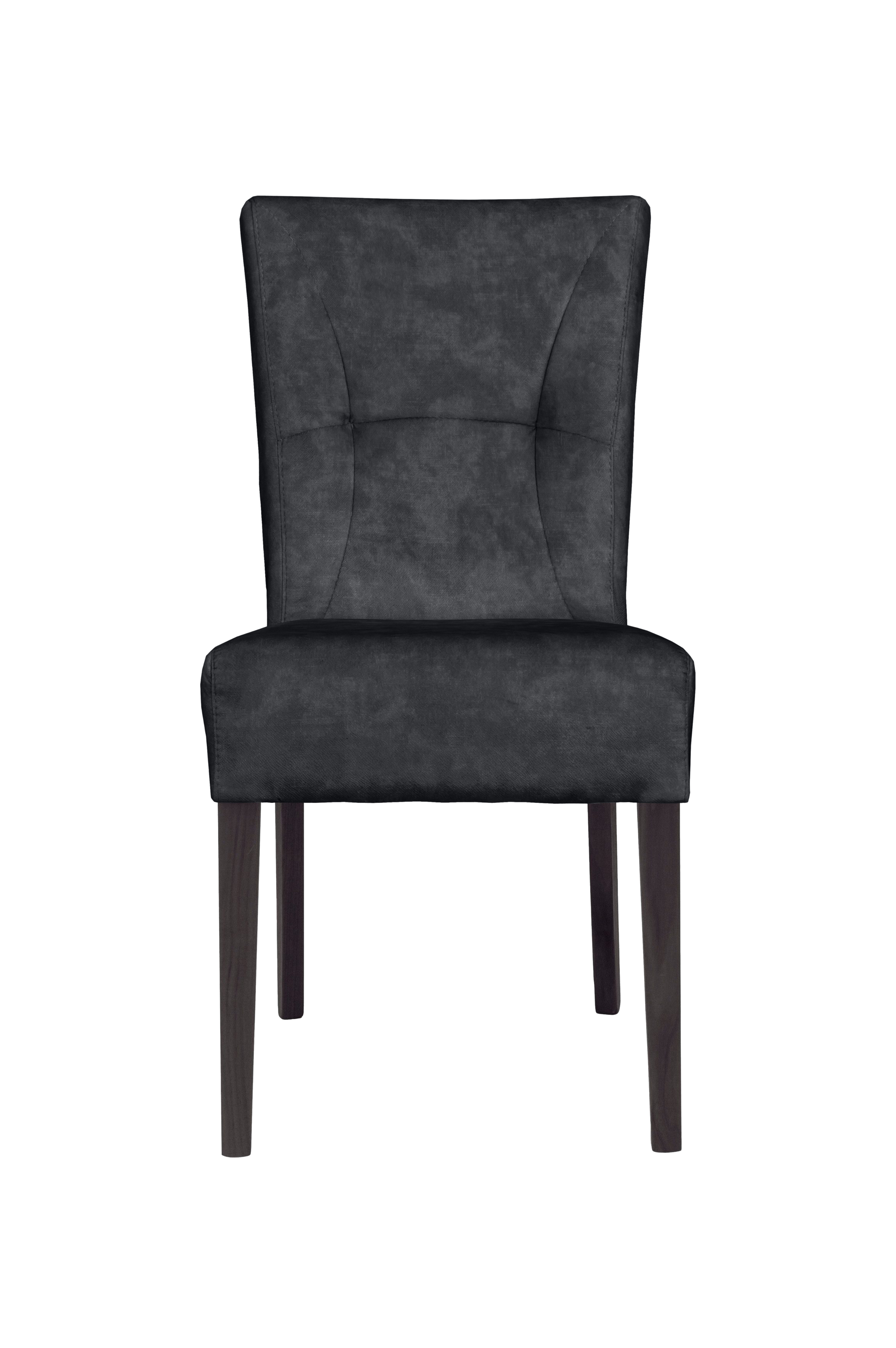 Home affaire 4-Fußstuhl »Henry« (Set) 2 Stk. Samtvelours Sitz und Rücken gepolstert