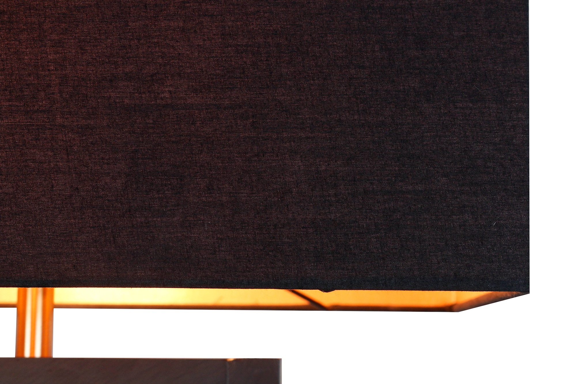 SalesFever Stehlampe »Treibholz« E27 1 Stk. Schirm innen goldfarben