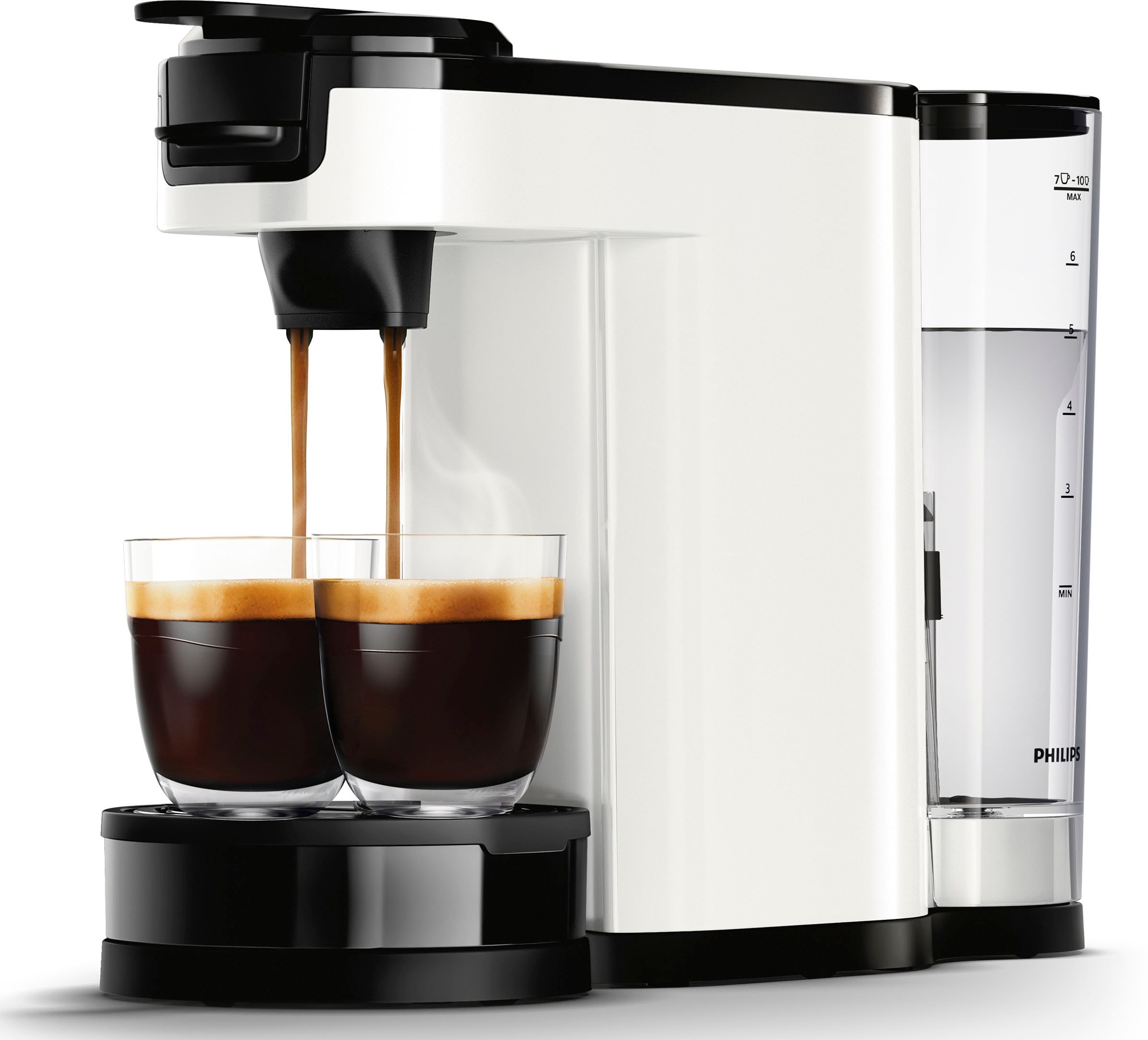 Philips Senseo Kaffeepadmaschine »Switch HD6592/04«, 1 l Kaffeekanne, inkl. Kaffeepaddose im Wert von 9,90 € UVP