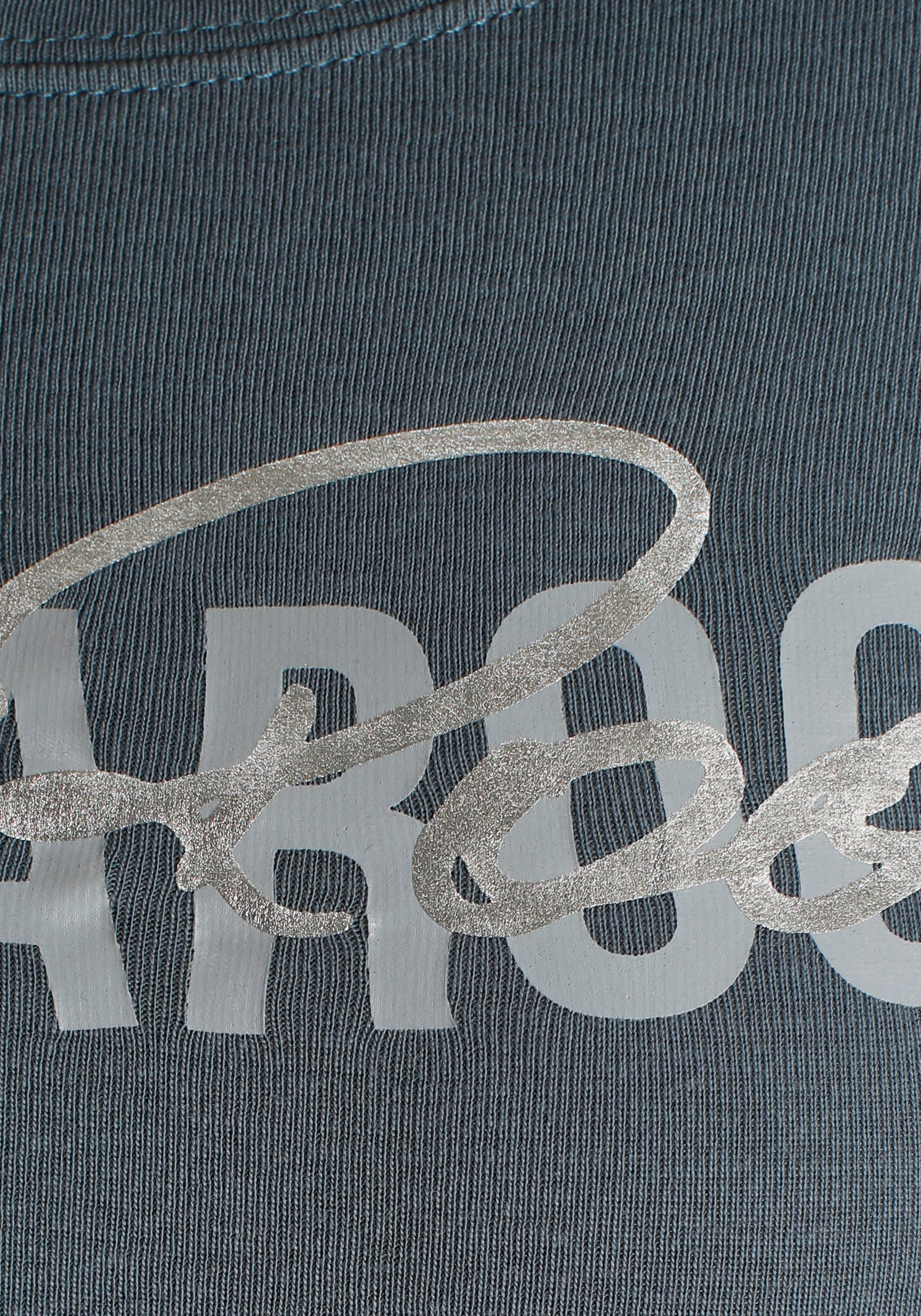 KangaROOS Langarmshirt, zum Krempeln mit collem Logodruck - NEUE KOLLEKTION  kaufen im OTTO Online Shop