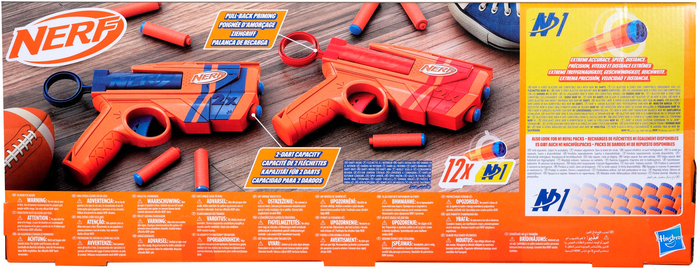 Hasbro Blaster »Nerf N Series Duo Pack«