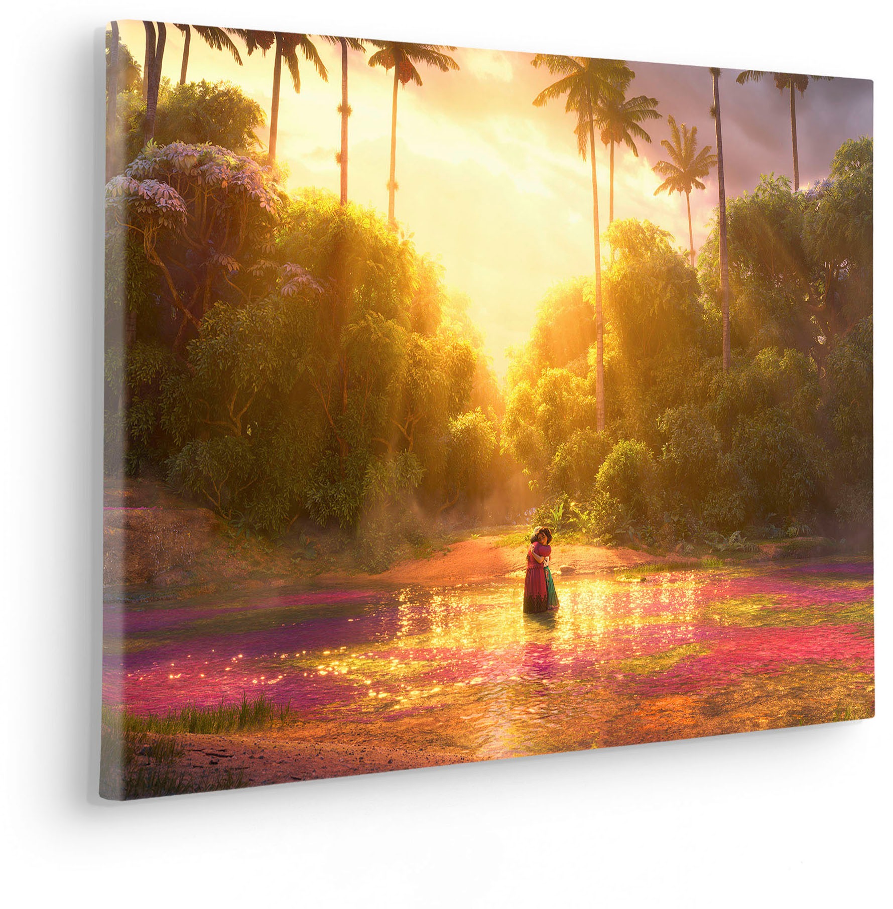 Komar Leinwandbild »Encanto Madrigal Miracle - Größe 60 x 40 cm«, Disney, (1 St., 60 x 40 cm (Breite x Höhe), Keilrahmenbild mit Echtholzrahmen, Kinderzimmer
