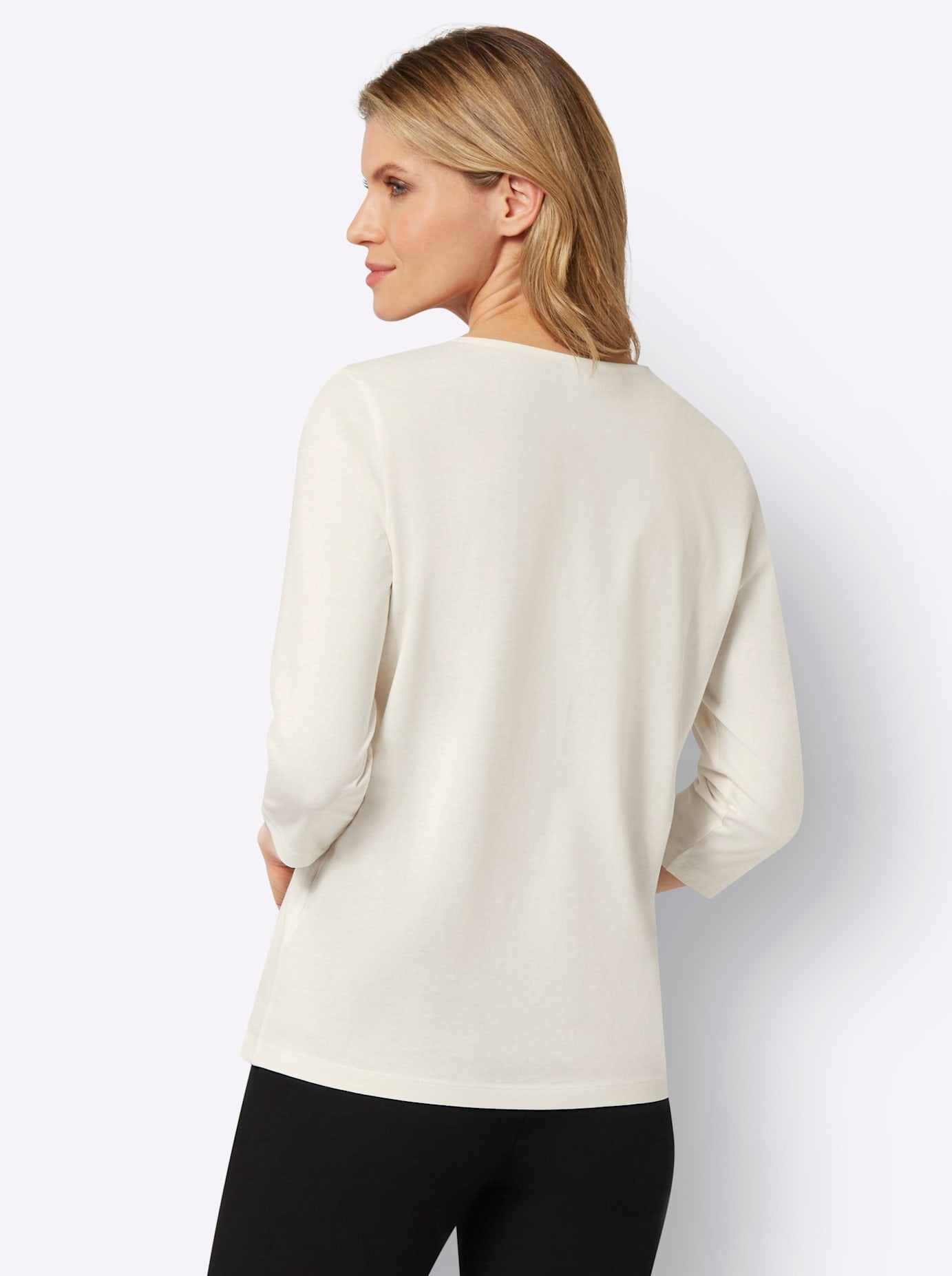 Classic Basics Rundhalsshirt »Rundhals-Shirt«, (1 tlg.)