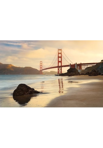 Komar Fototapete »Golden Gate«, Motiv, Deutsches Qualitätsvlies (155 g/m²).... kaufen