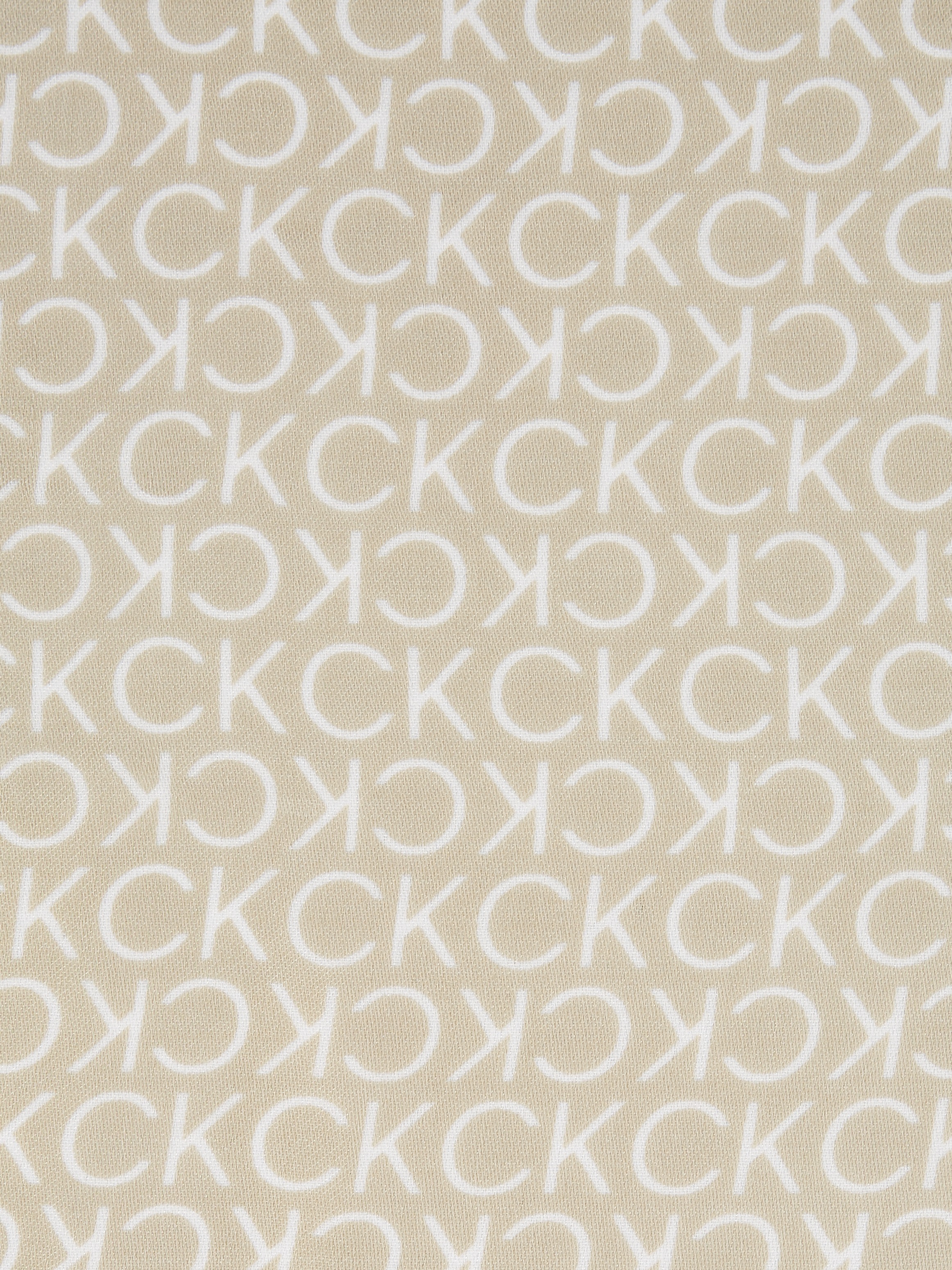 Calvin Klein Schal, mit Monogramm-Print
