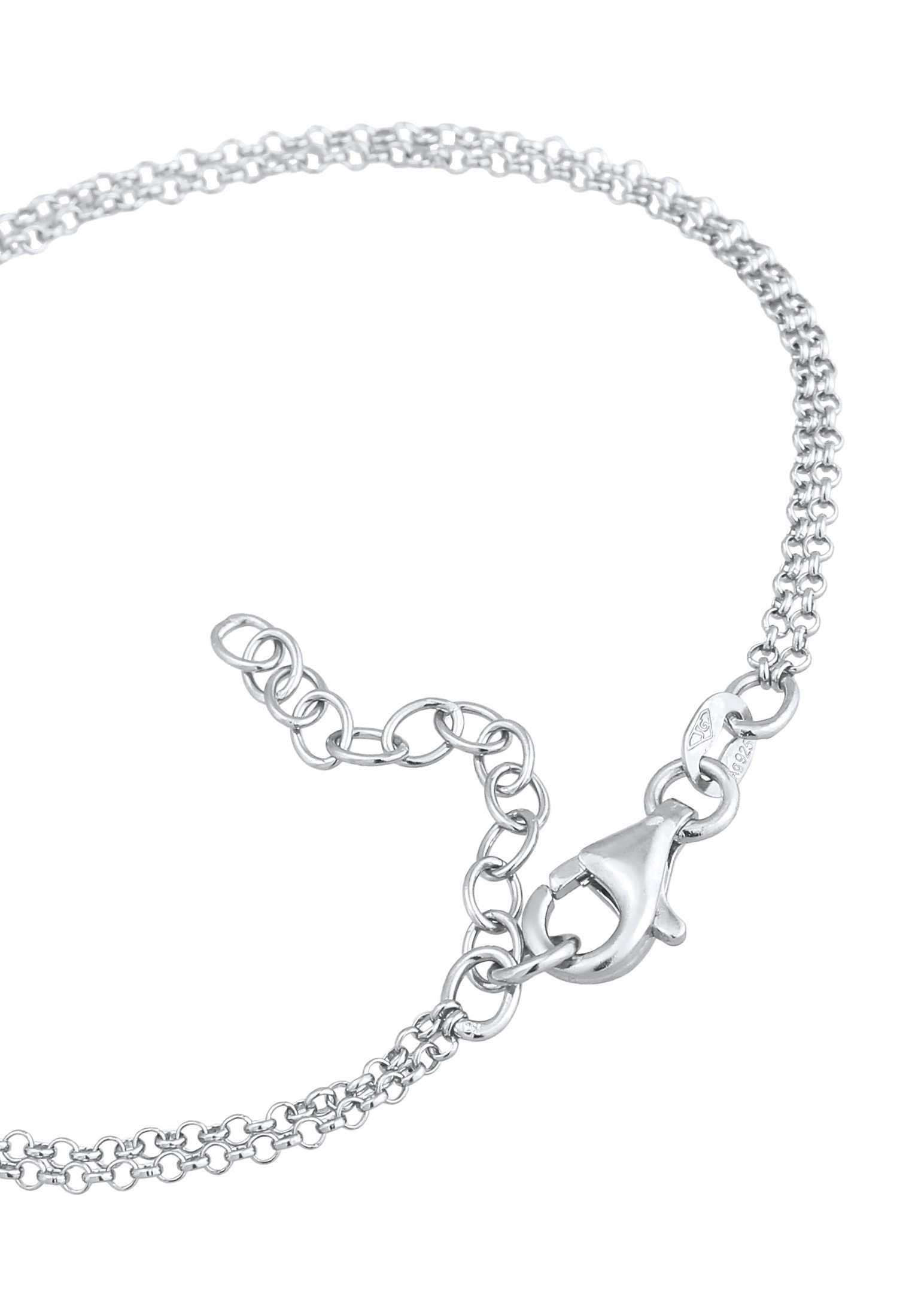 Elli Armkette »Armband Ösen Look 925 Sterling Silber«