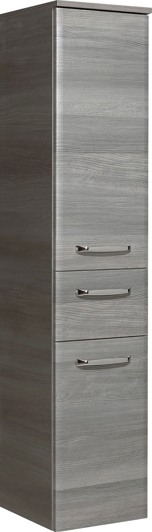 PELIPAL Midischrank »Alika«, Breite 30 cm, Metallgriffe, Türdämpfer, Glaseinlegeböden