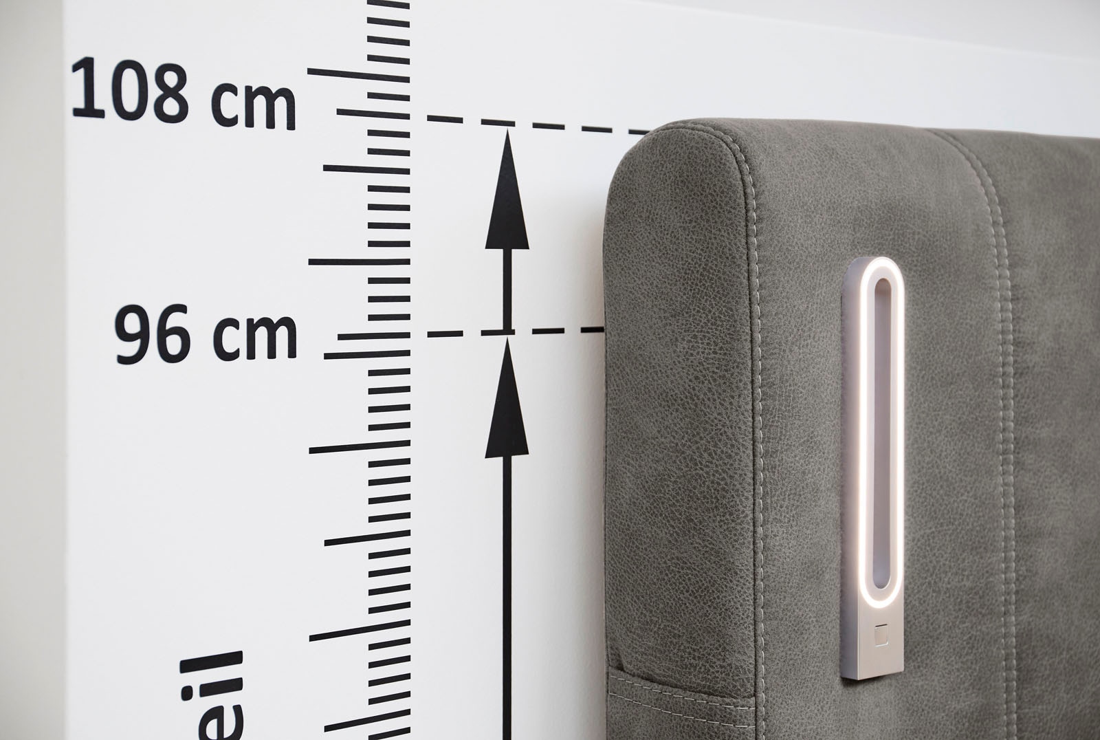 Jockenhöfer Gruppe Boxspringbett Kati, mit Topper, Bettkasten, dimmbare LED-Beleuchtung und USB Ladeport