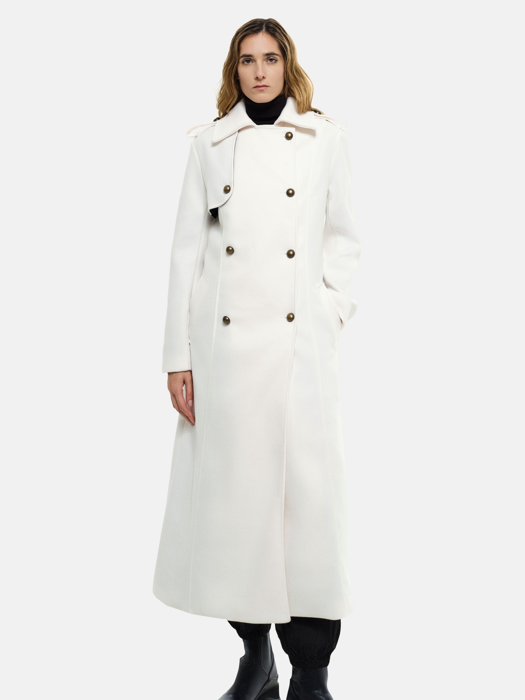 RICANO Trenchcoat »Mantel Simona« Handgefertigt, Made in Italy
