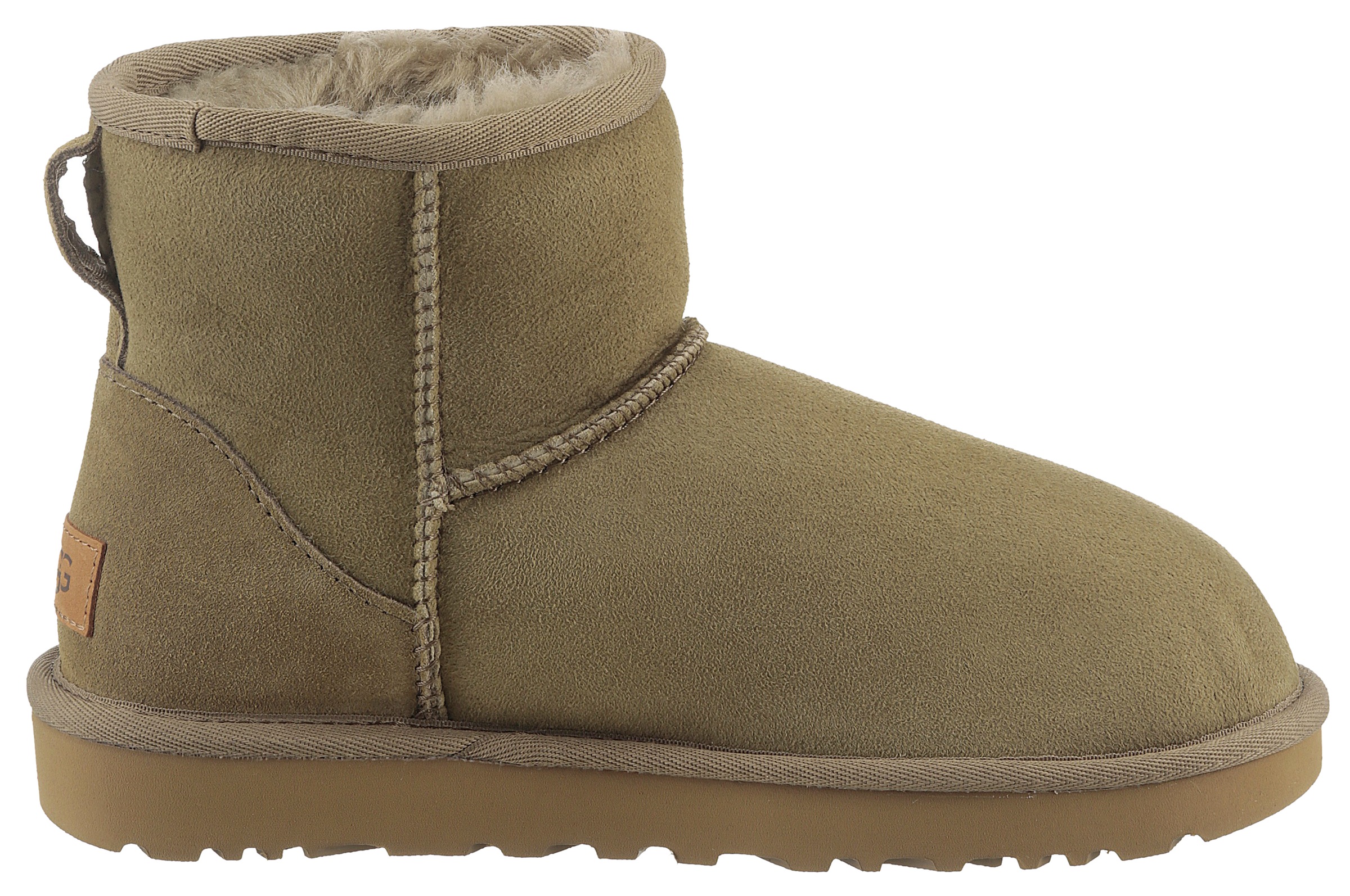 UGG Winterboots »Classic Mini 2«, Snowboots, Winterstiefel, Schlupfstiefel mit Lammfell, Weite schmal