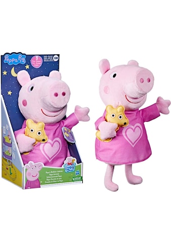 Hasbro Plüschfigur »Peppa Pig - Schlummermusik Peppa«, singt 3 Lieder, gähnt,... kaufen