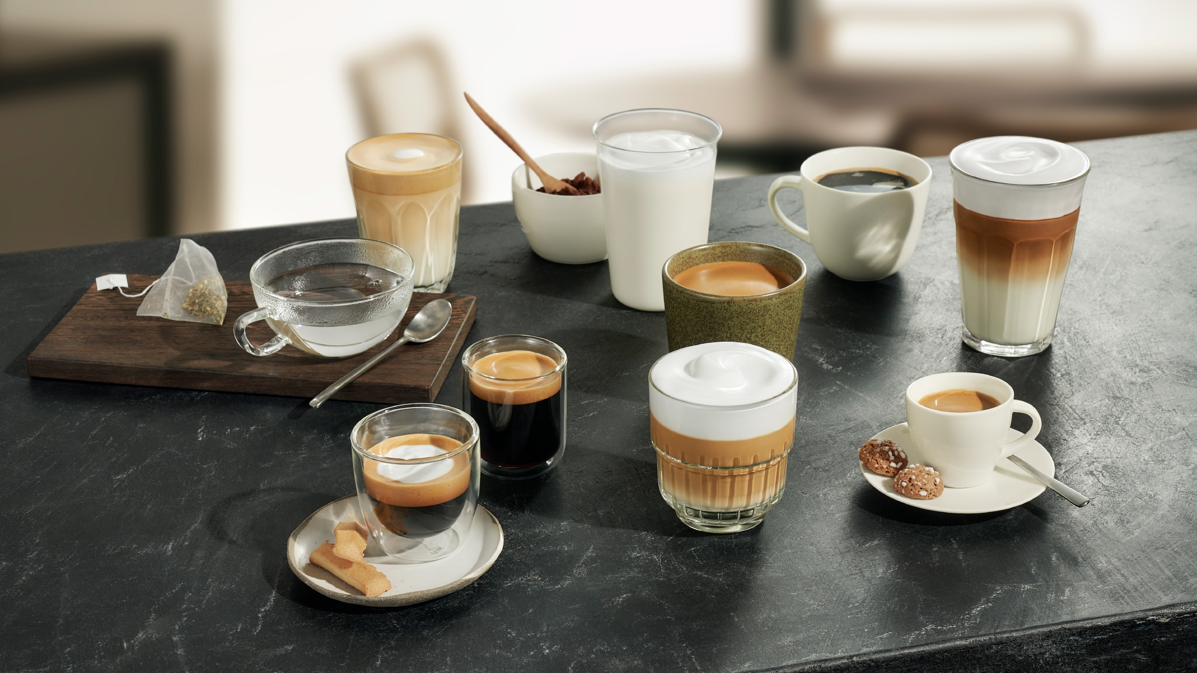 SIEMENS Kaffeevollautomat »EQ500 integral TP516DX3, App-Steuerung, Doppeltassenfunktion«, intuitives Farbdisplay, automatische Dampfreinigung, edelstahl