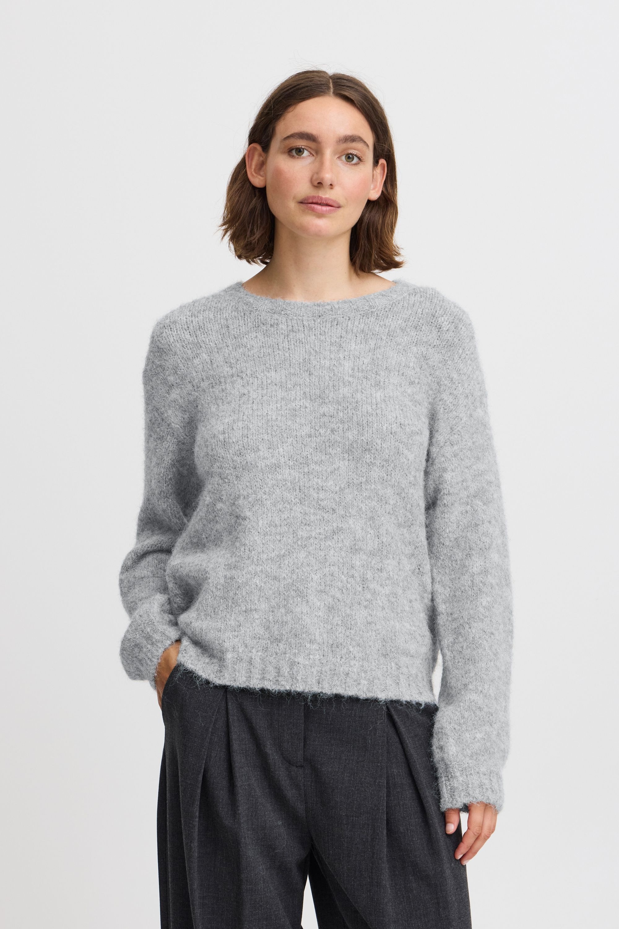 b.young Strickfleece-Pullover »Strickpullover BYMILLER JUMPER -«