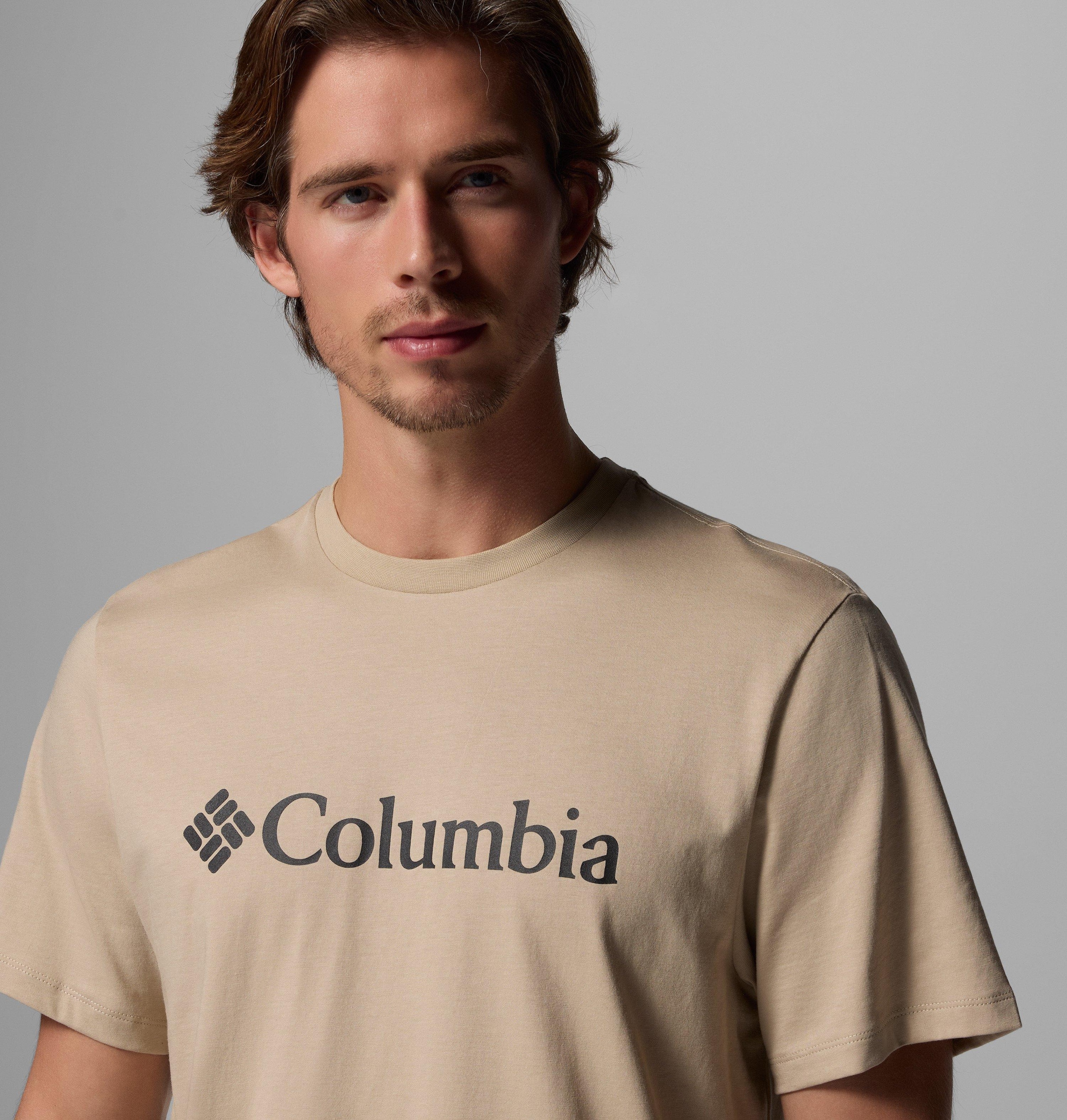 Columbia T-Shirt »CSC Basic Logo Tee« Kurzarm, mit Rundhalsausschnitt, aus Baumwolle, sportliche Passform