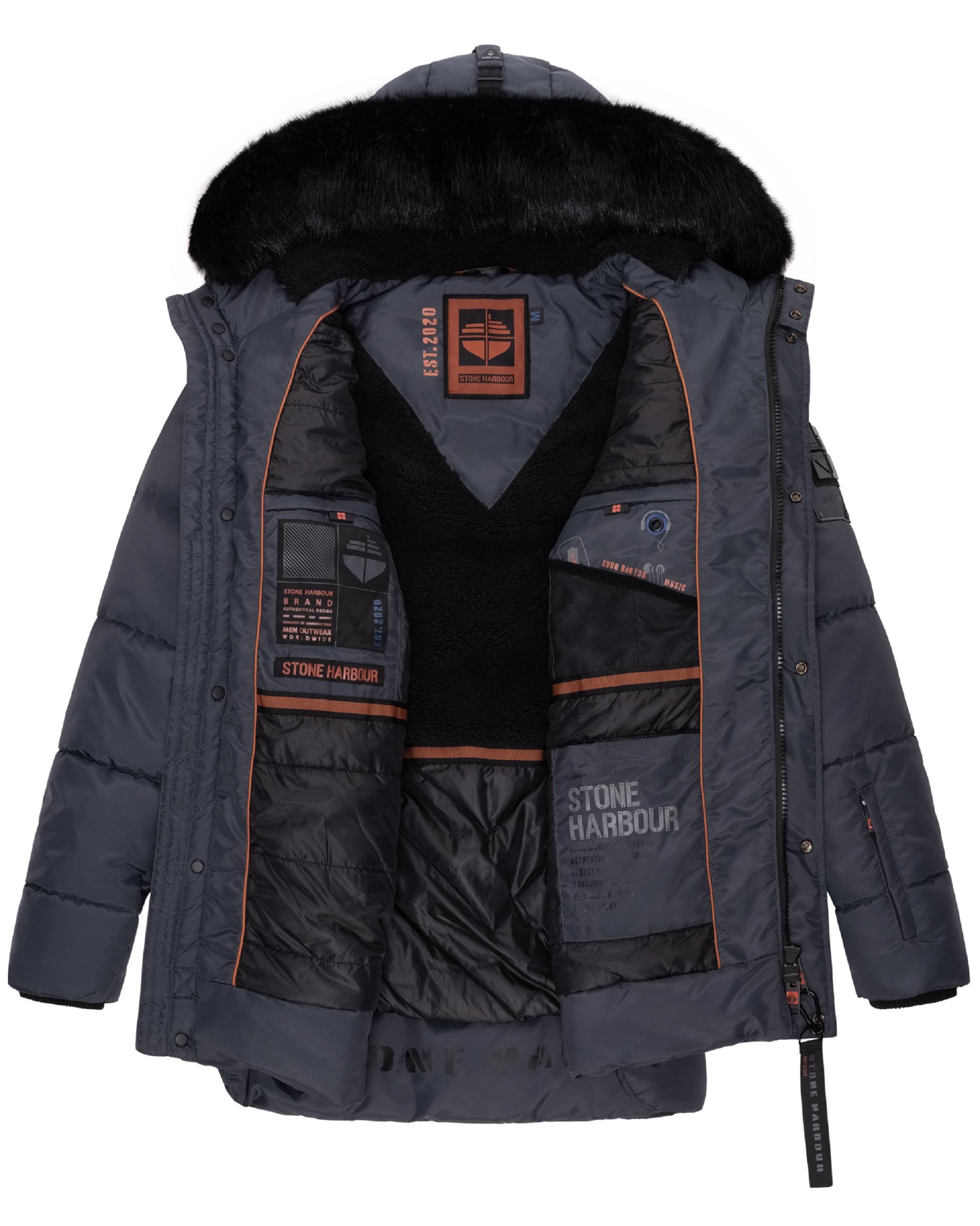 Stone Harbour Steppjacke »Winterjacke Mironoo«, mit Kapuze