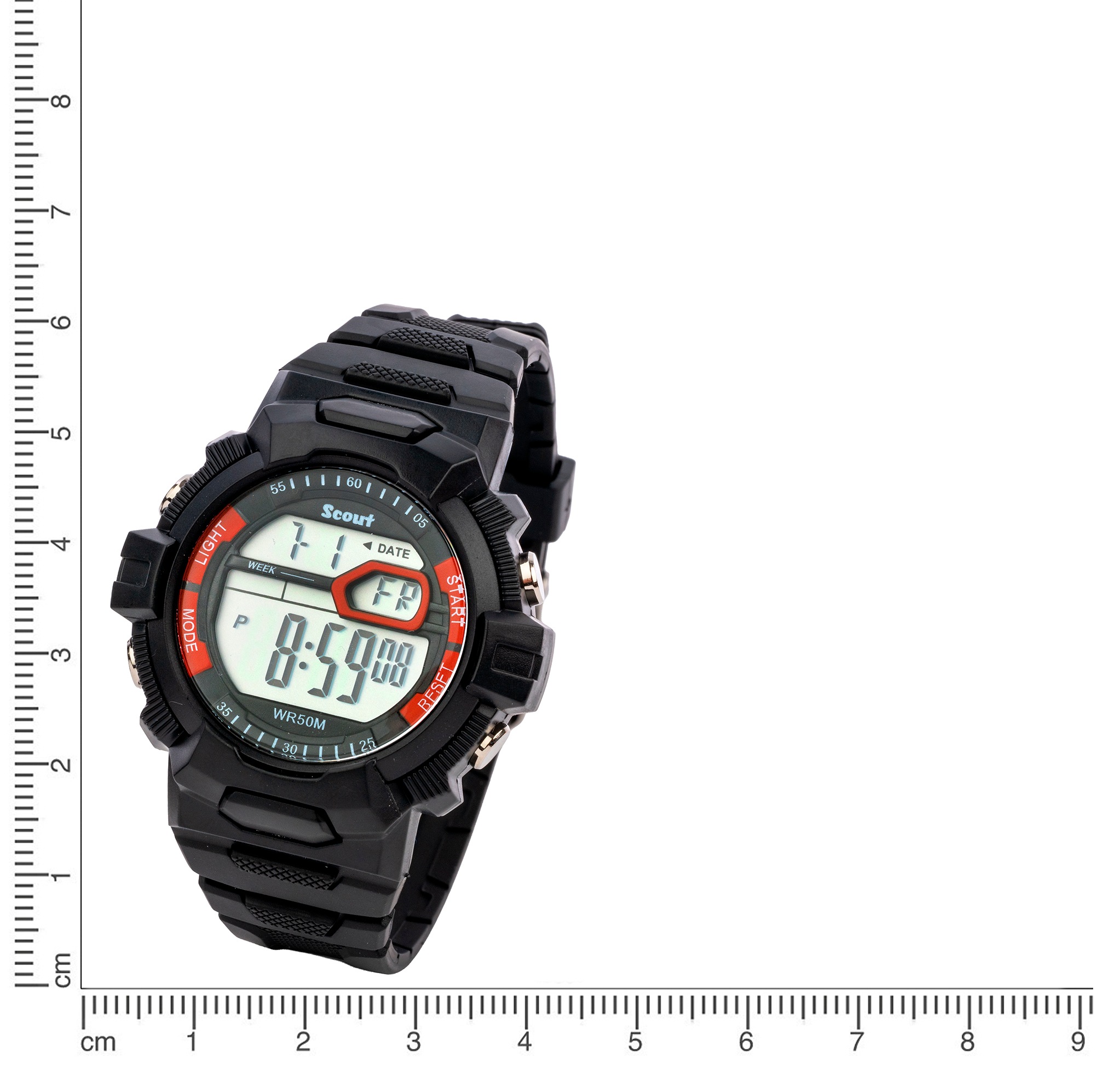 Scout Chronograph »The Digi« Armbanduhr,Quarzuhr, Kinderuhr,Mädchen,Jungen,Geschenkidee,Jugendliche