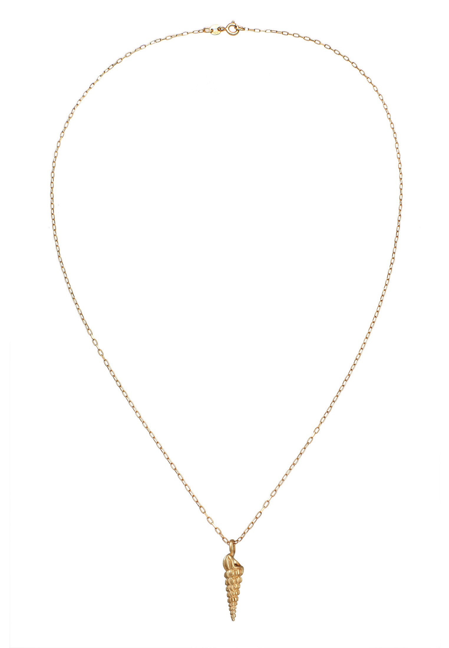 Elli Kette mit Anhänger »Halskette Muschel Sommer Mode Trend 925 Silber«