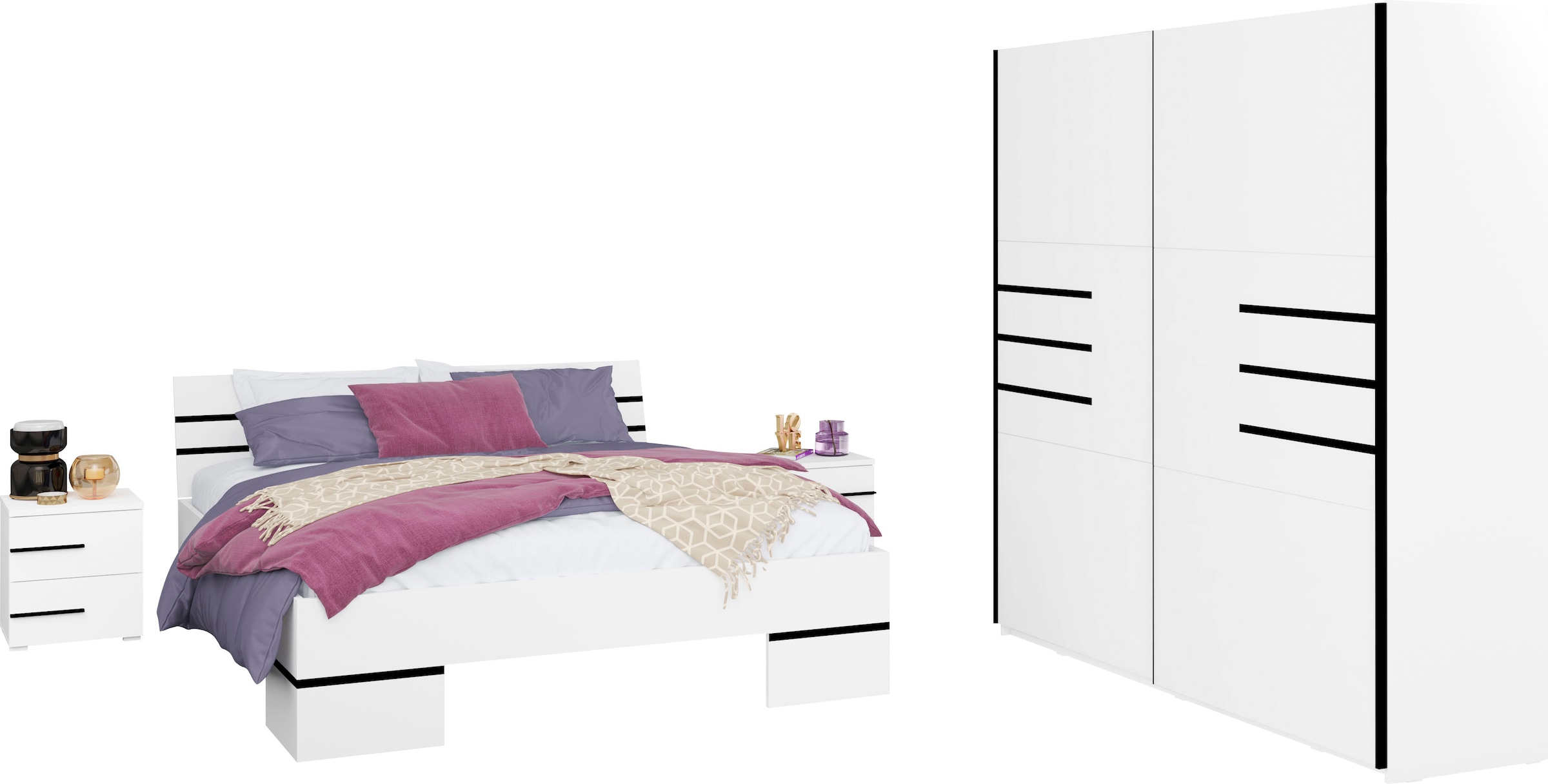 Schlafzimmer-Set »Violla«, aus FSC®-zertifiziertem Holzwerkstoff