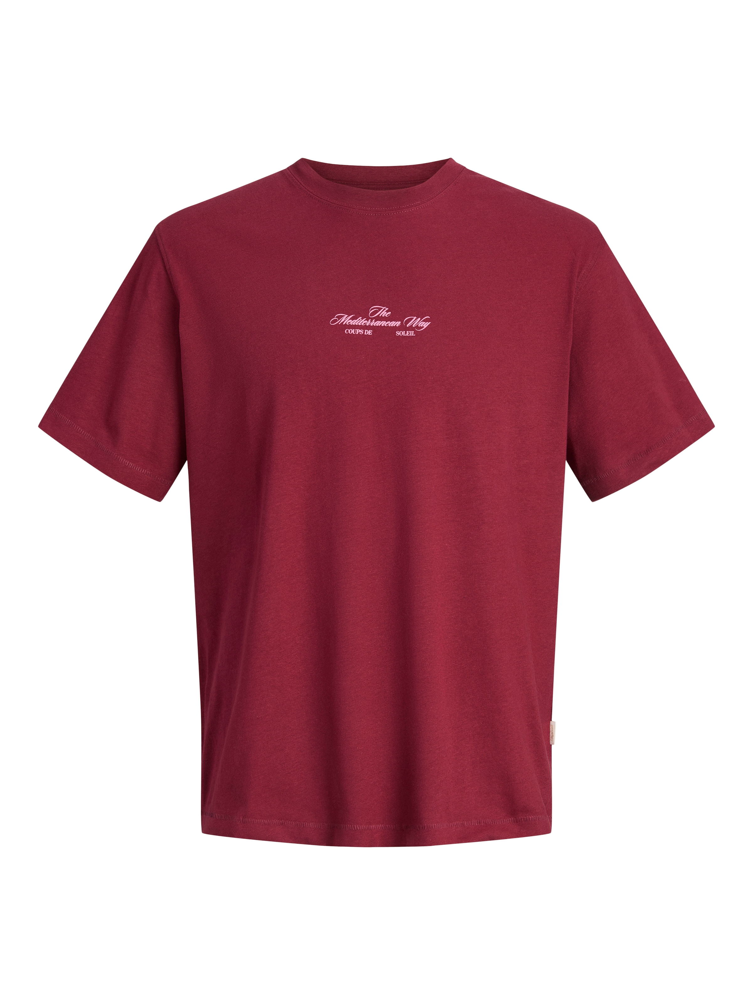 Jack & Jones T-Shirt »JORCASSIS PHOTO BACK TEE SS CREW NECK« mit Print
