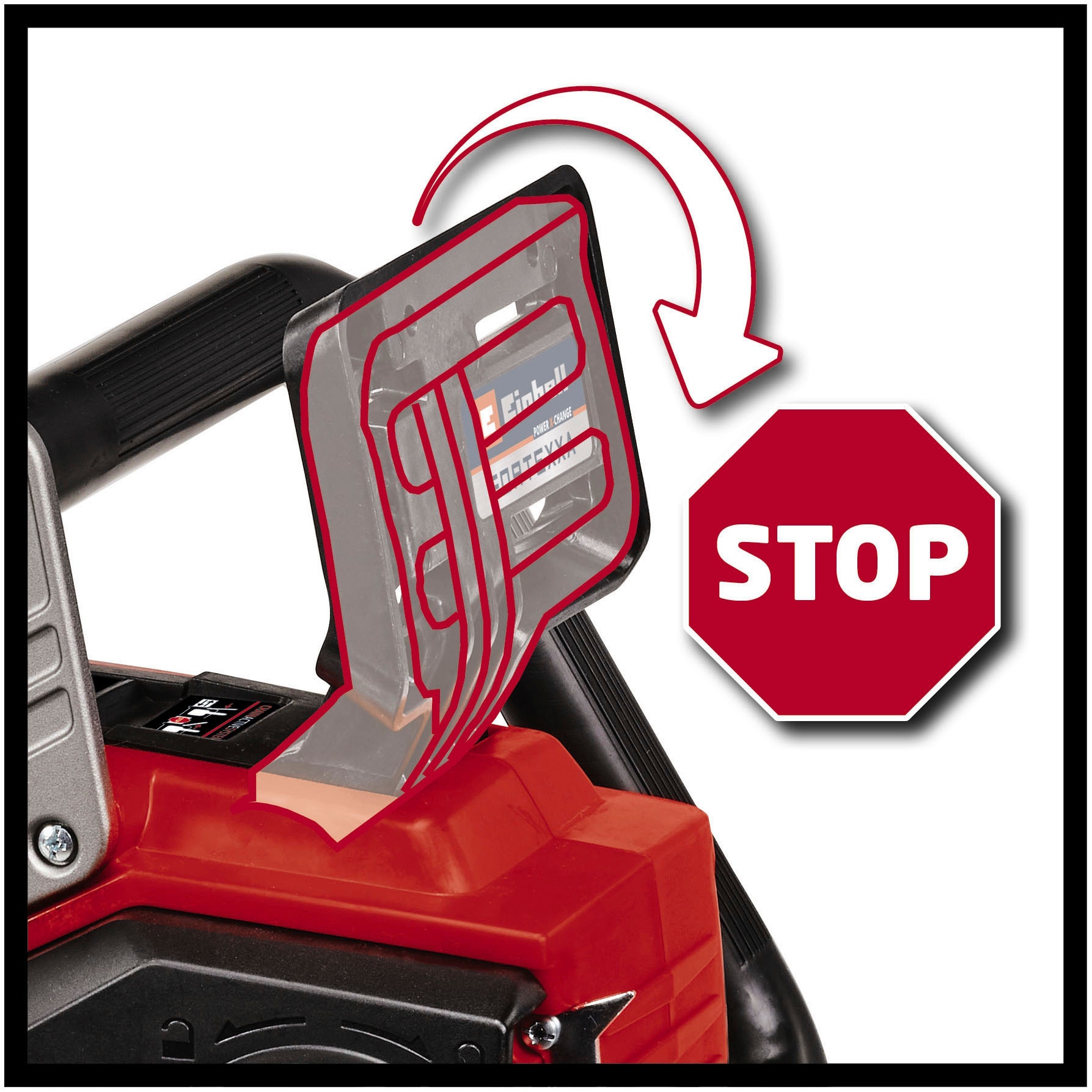 Einhell Akku-Kettensäge »Einhell Power X-Change Akku-Kettensäge FORTEXXA 18/30 (1x 4,0Ah)« Set, 6 tlg. Einhell Power X‐Change Akku-System