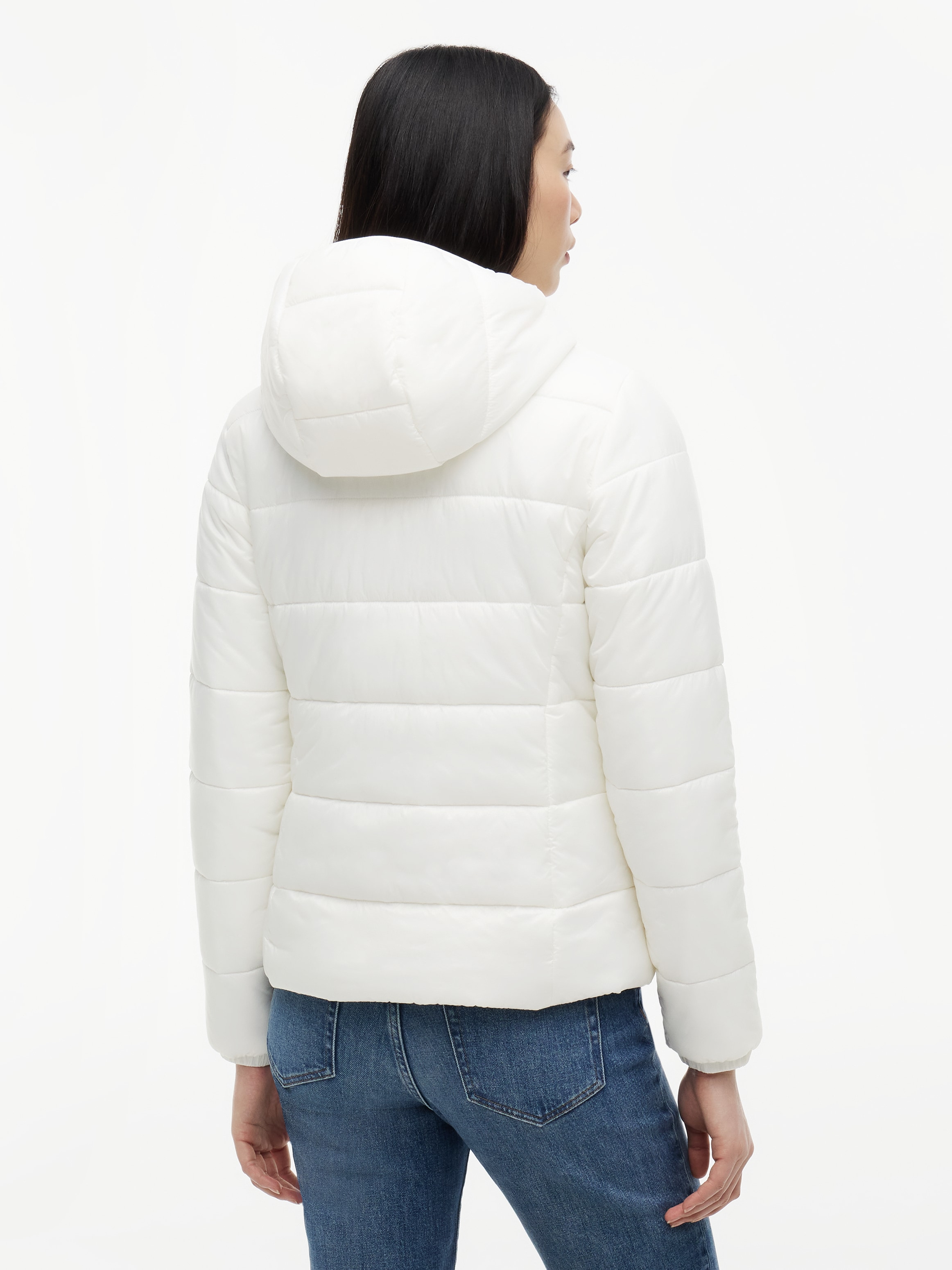 Tommy Jeans Steppjacke »TJW SLIM LW HOODED PADDED JACKET« mit Kapuze Steppware, slim fit, mit Kapuze
