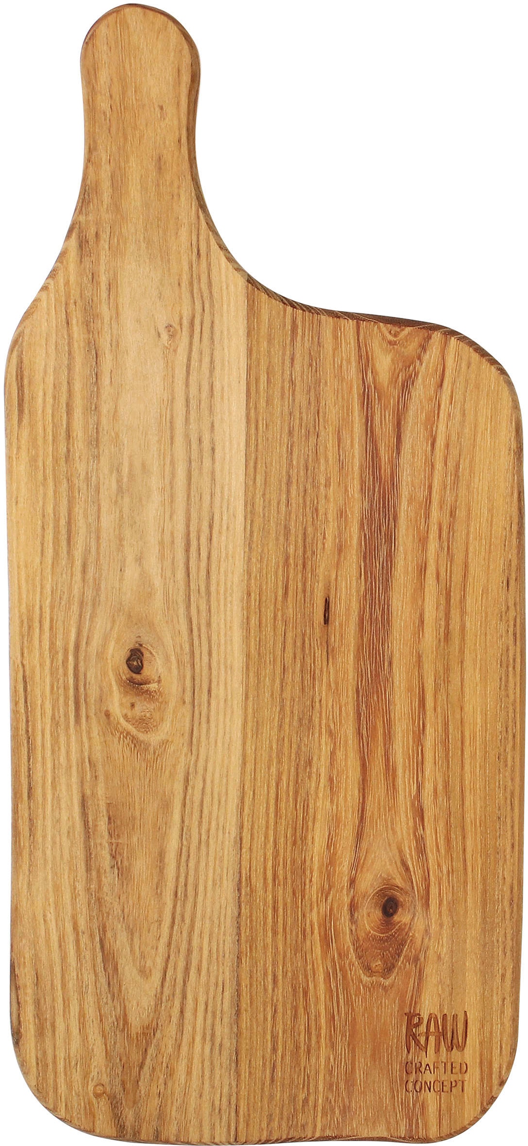 Aida Raw Schneidebrett »RAW Teak« organisch in braun, Größe B/H/L: 17 cm x 1,5 cm x 37,5 cm