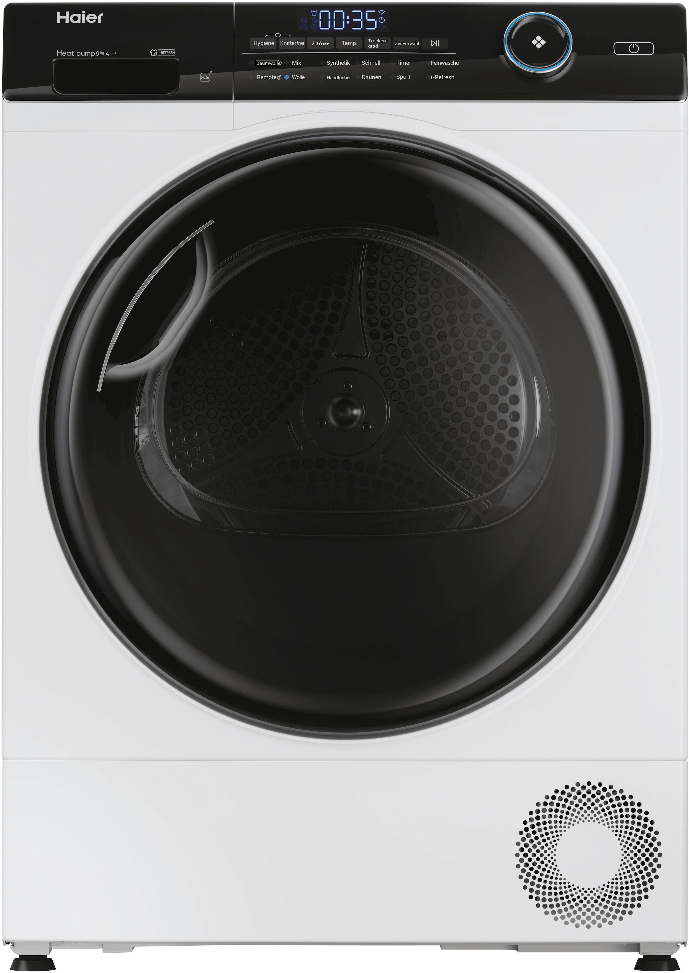 Haier Wärmepumpentrockner »HD91-A3959E-DE«, 9 kg, 9 kg, A+++, Extra Hygiene-Funktion, Wi-Fi & hOn App