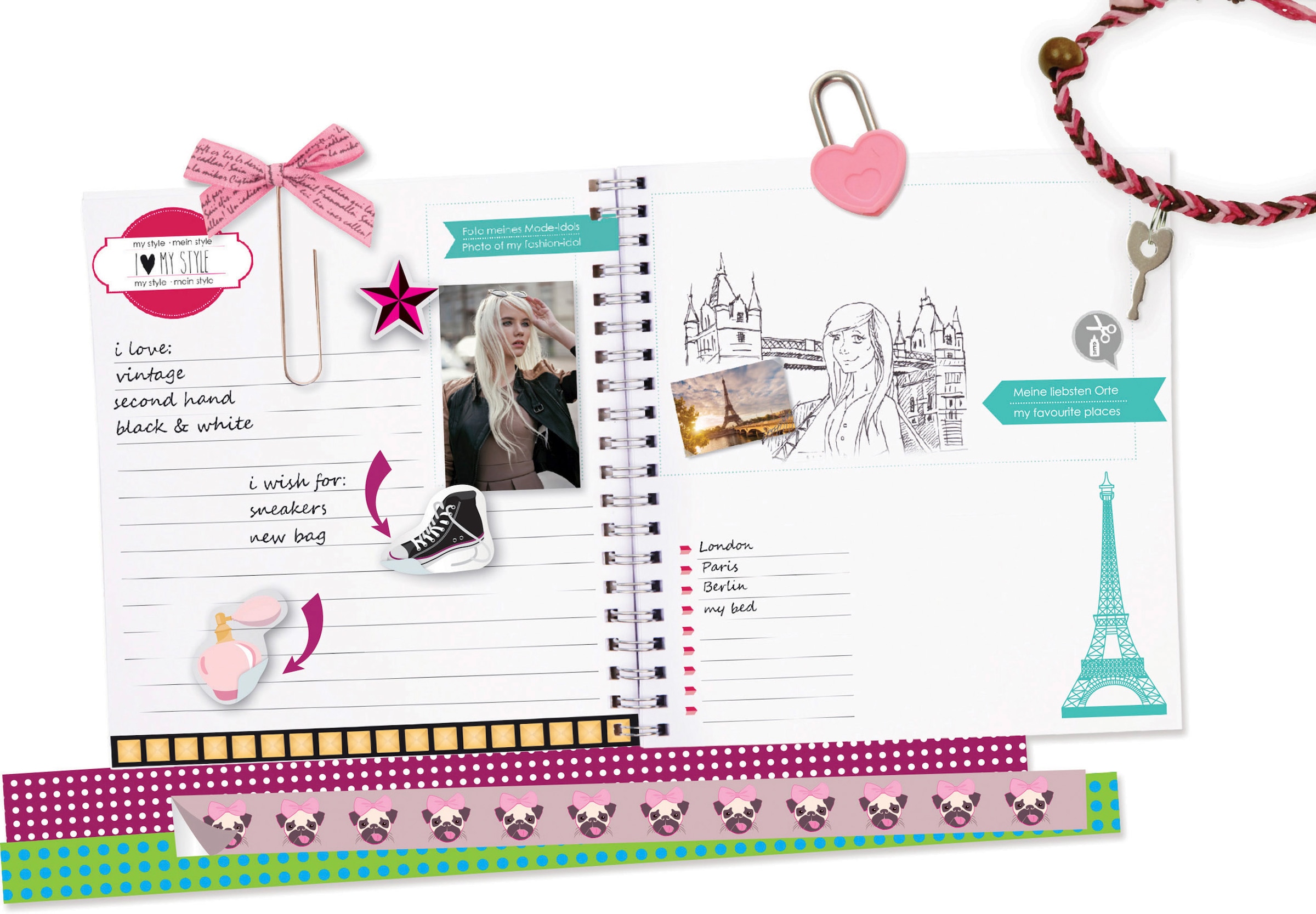 Lena® Kreativset »Scrapbook, groß«