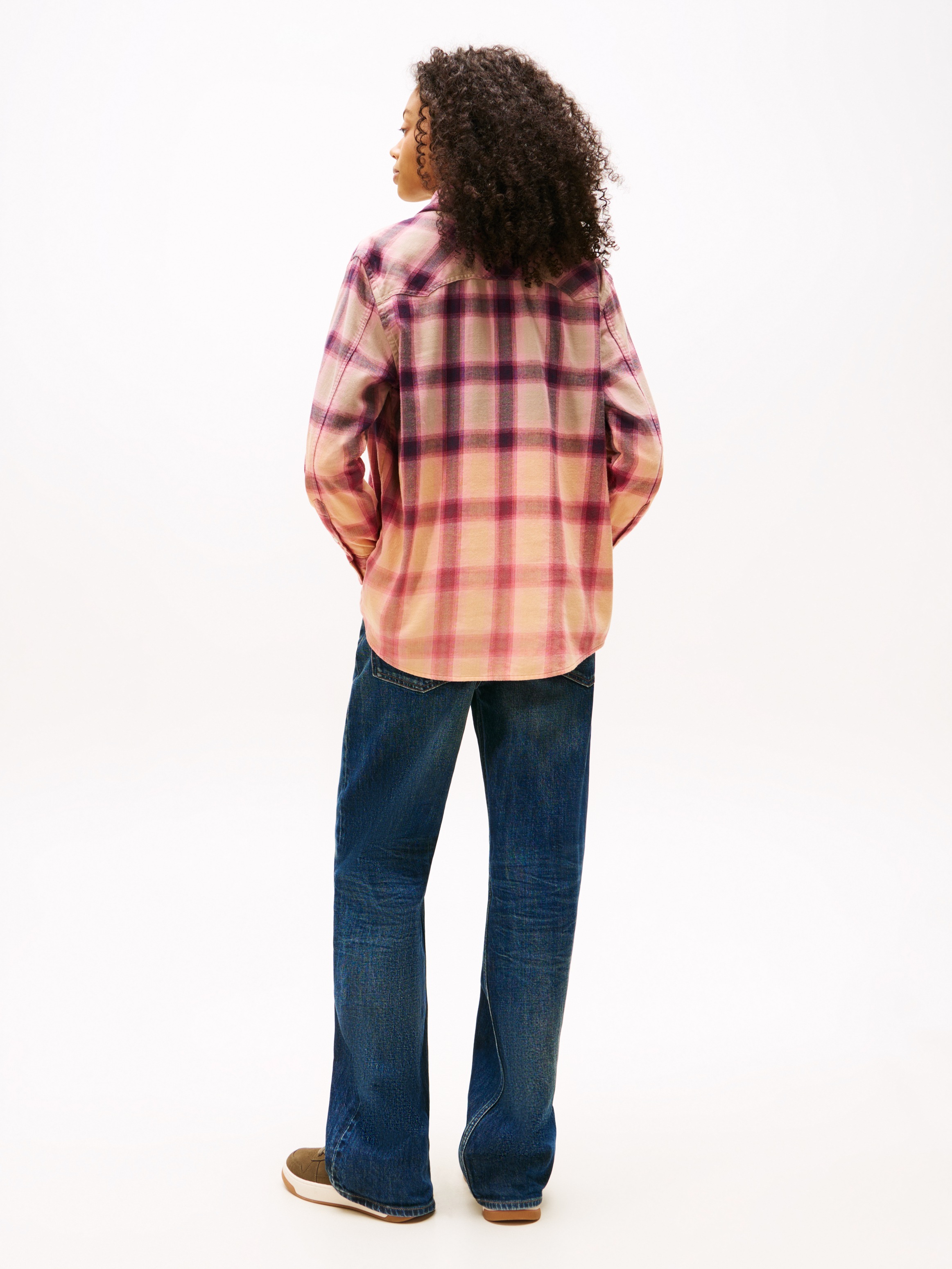 Tommy Jeans Flanellbluse »TJW RLX FLANNEL SHIRT«, aus weicher Flanell Qualität