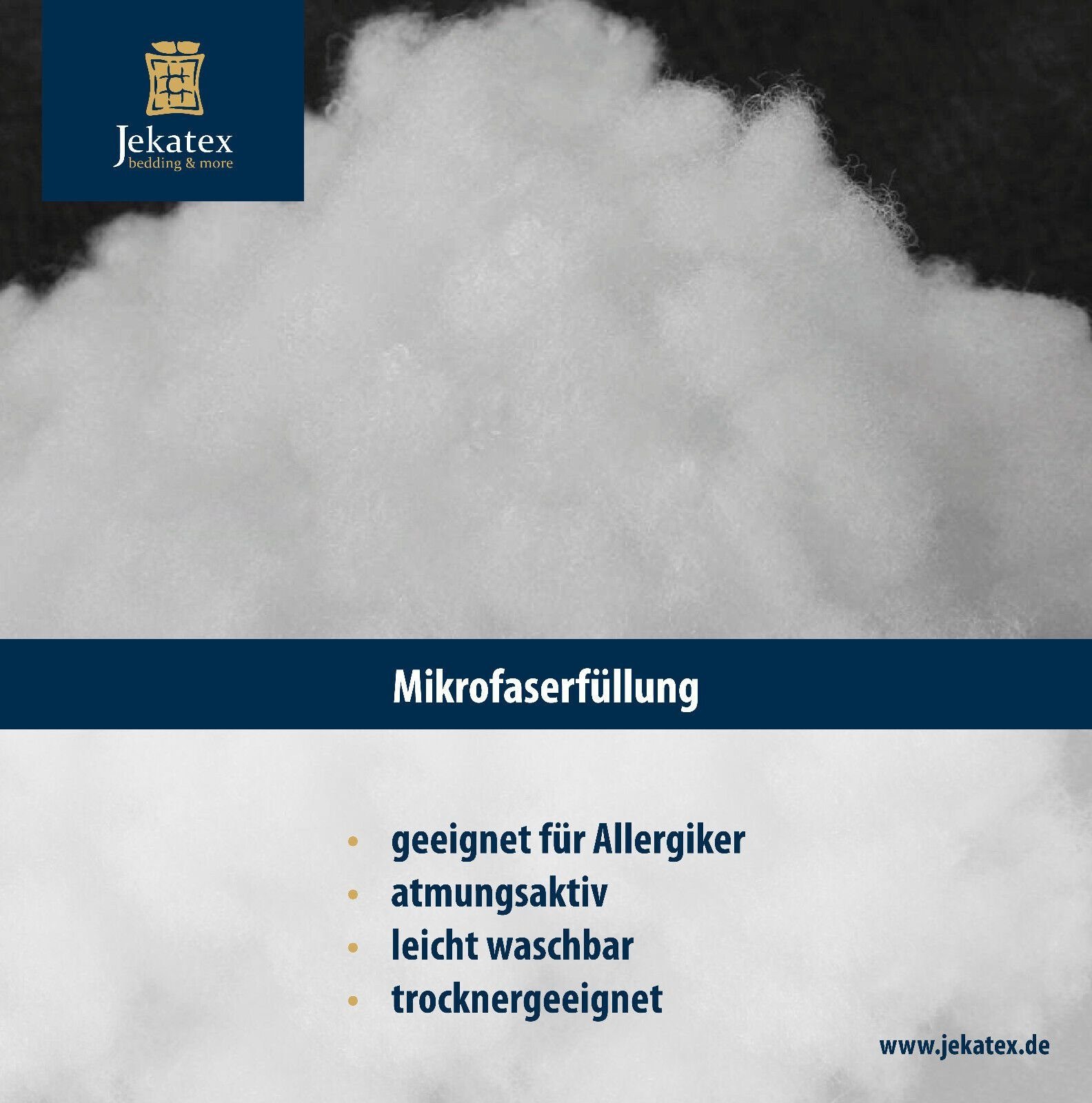 Jekatex Microfaserbettdecke + Kopfkissen »Schlafkomfort fürs ganze Jahr!«, (Spar-Set), 2-tlg oder 4-tlg, Bettenset 135x200/155x220+80x80/40x80cm