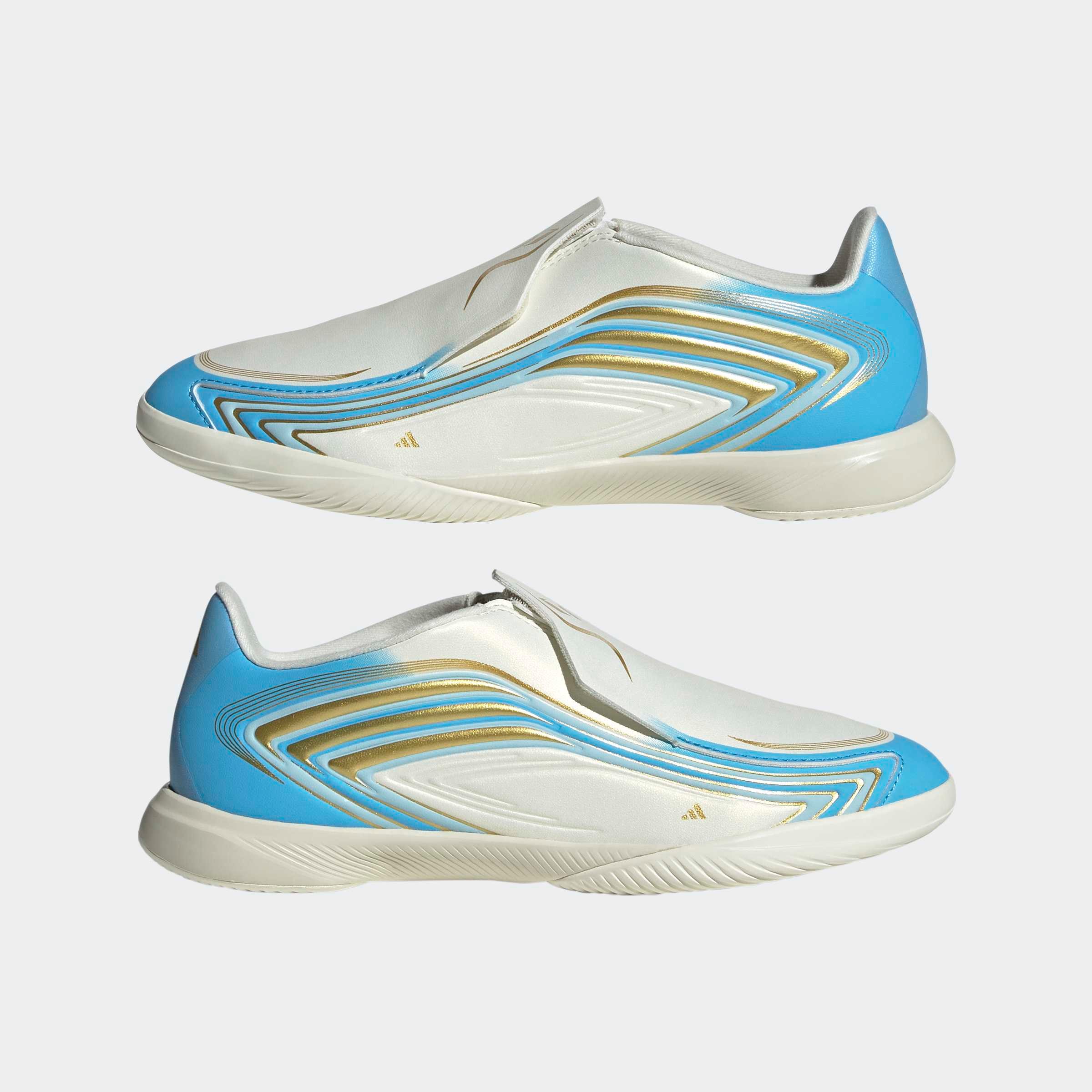 adidas Performance Fußballschuh »F50 MESSI LEAGUE KIDS , HALLENBÖDEN, OHNE SCHNÜRSENKEL«  für Hallenboden, für Jugendliche & Kinder
