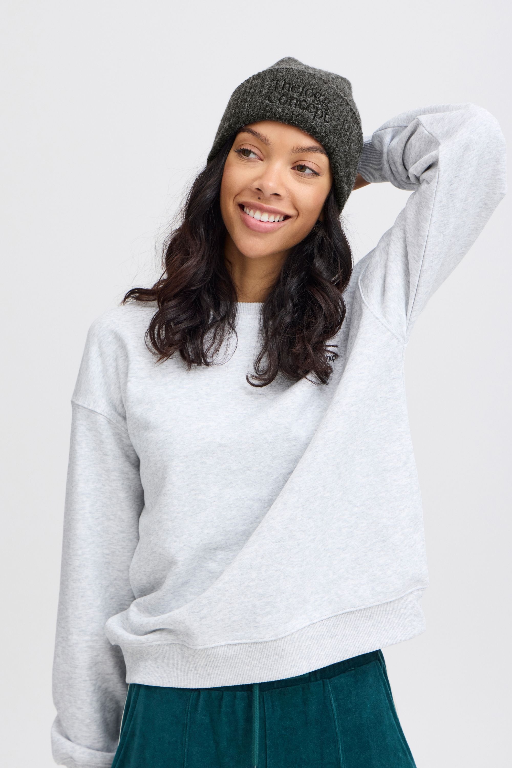 TheJoggConcept Strickmütze »Strickmütze JCVIOL BEANIE LOGO -«
