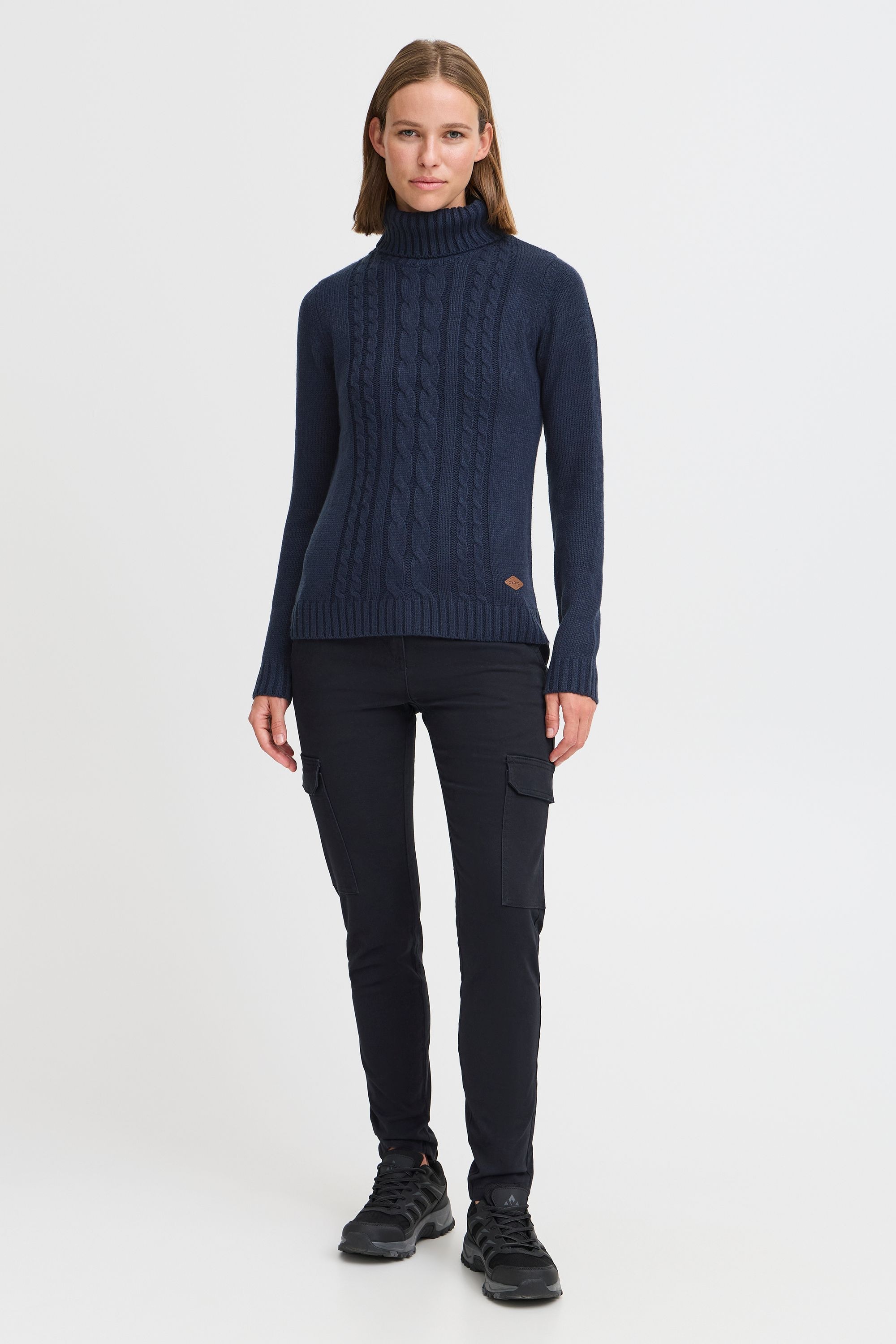 OXMO Rollkragenpullover »Rollkragenpullover OXCATHY«