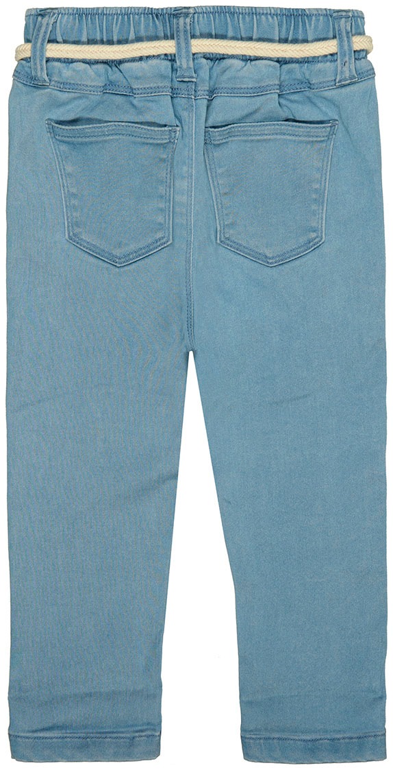 BASEFIELD Bequeme Jeans, (2 tlg., mit Gürtel), in bequemer Form