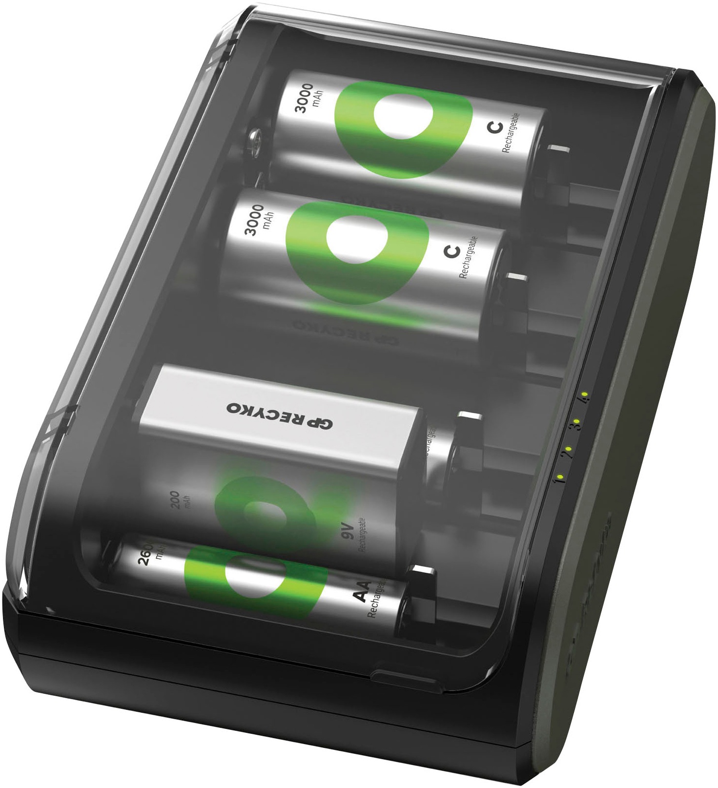 GP Batteries Batterie-Ladegerät »ReCyko B631 Universell für AA/AAA/C/D/9V Akkus«