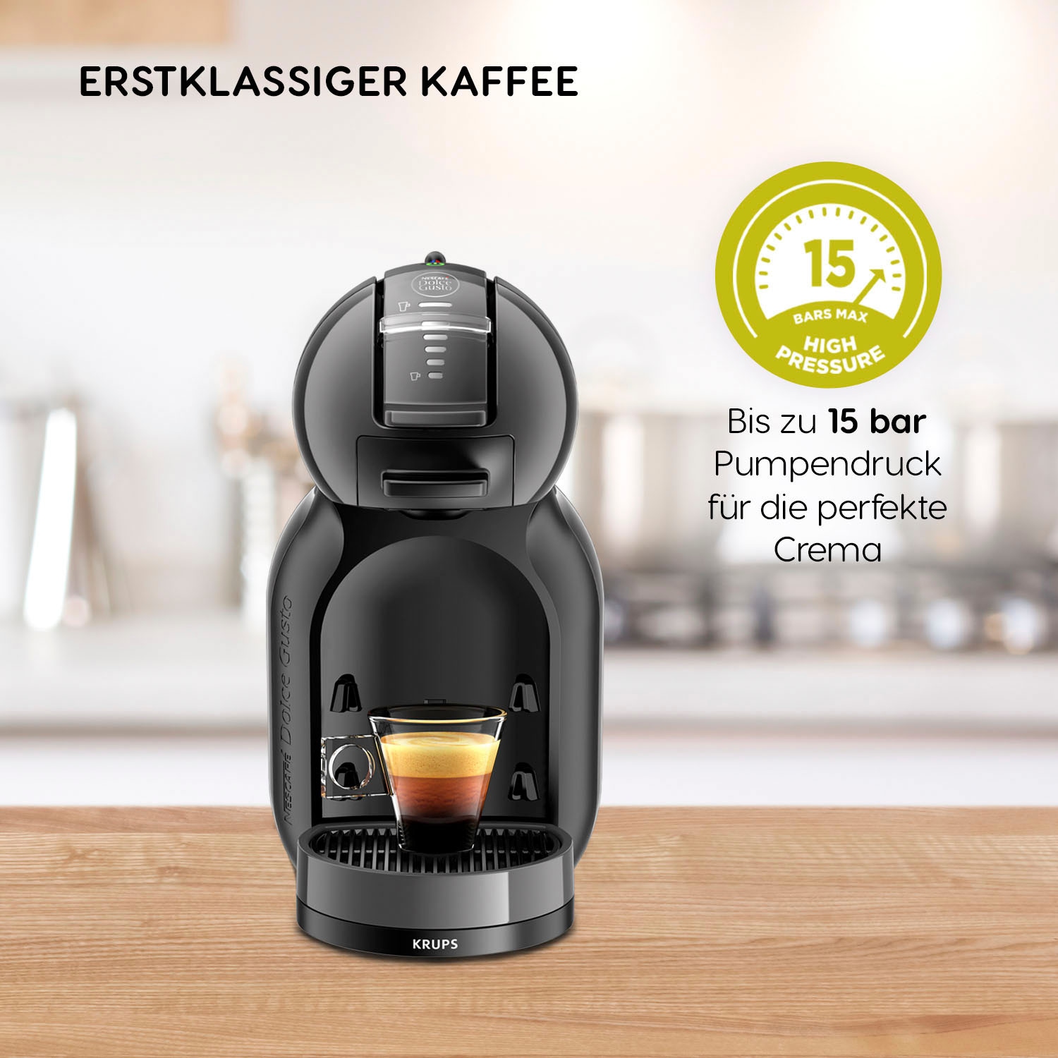 Select-Funktion, Dolce jetzt samtige NESCAFÉ® bestellen Crema, Kapselmaschine Abschaltung OTTO & Play Gusto® automatische Mini Me«, »KP1208 bei