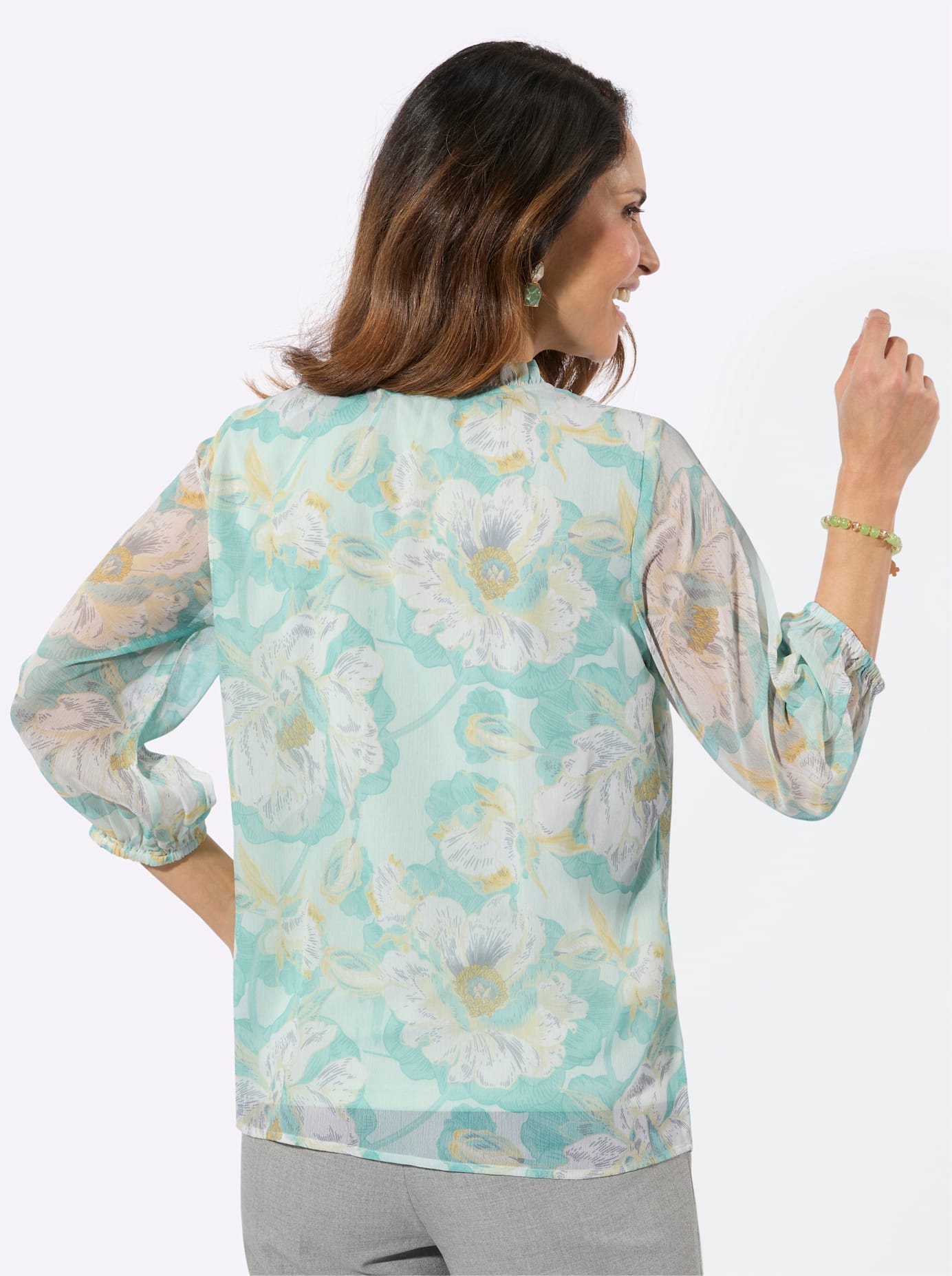   Druckbluse