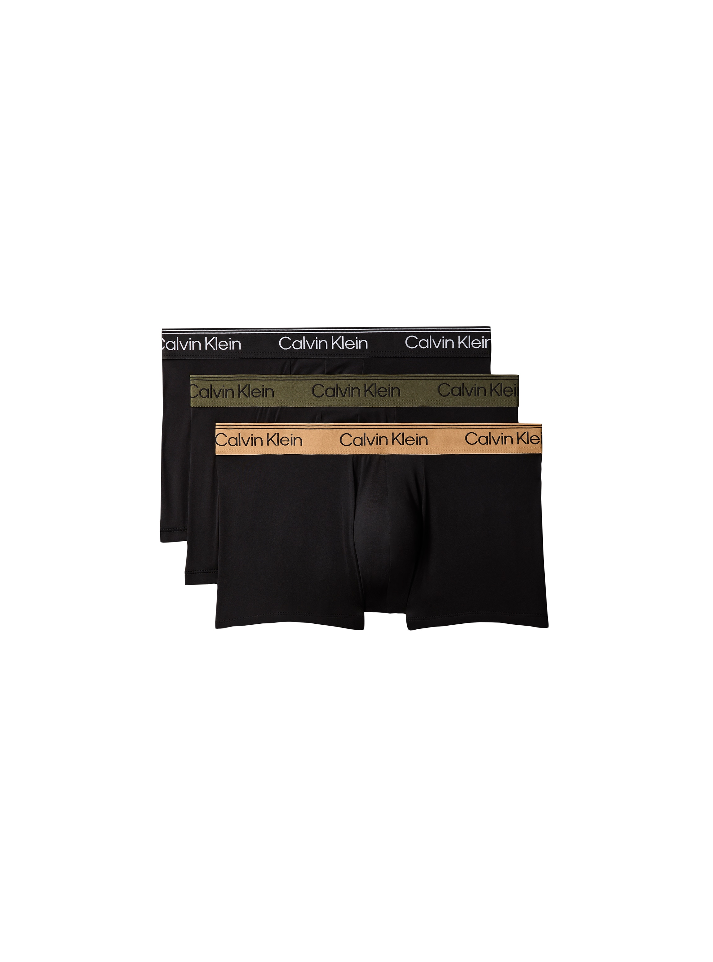 Calvin Klein Underwear Trunk »LOW RISE TRUNK 3PK« Packung, 3er-Pack,  Regular fit mit elastischem Bund