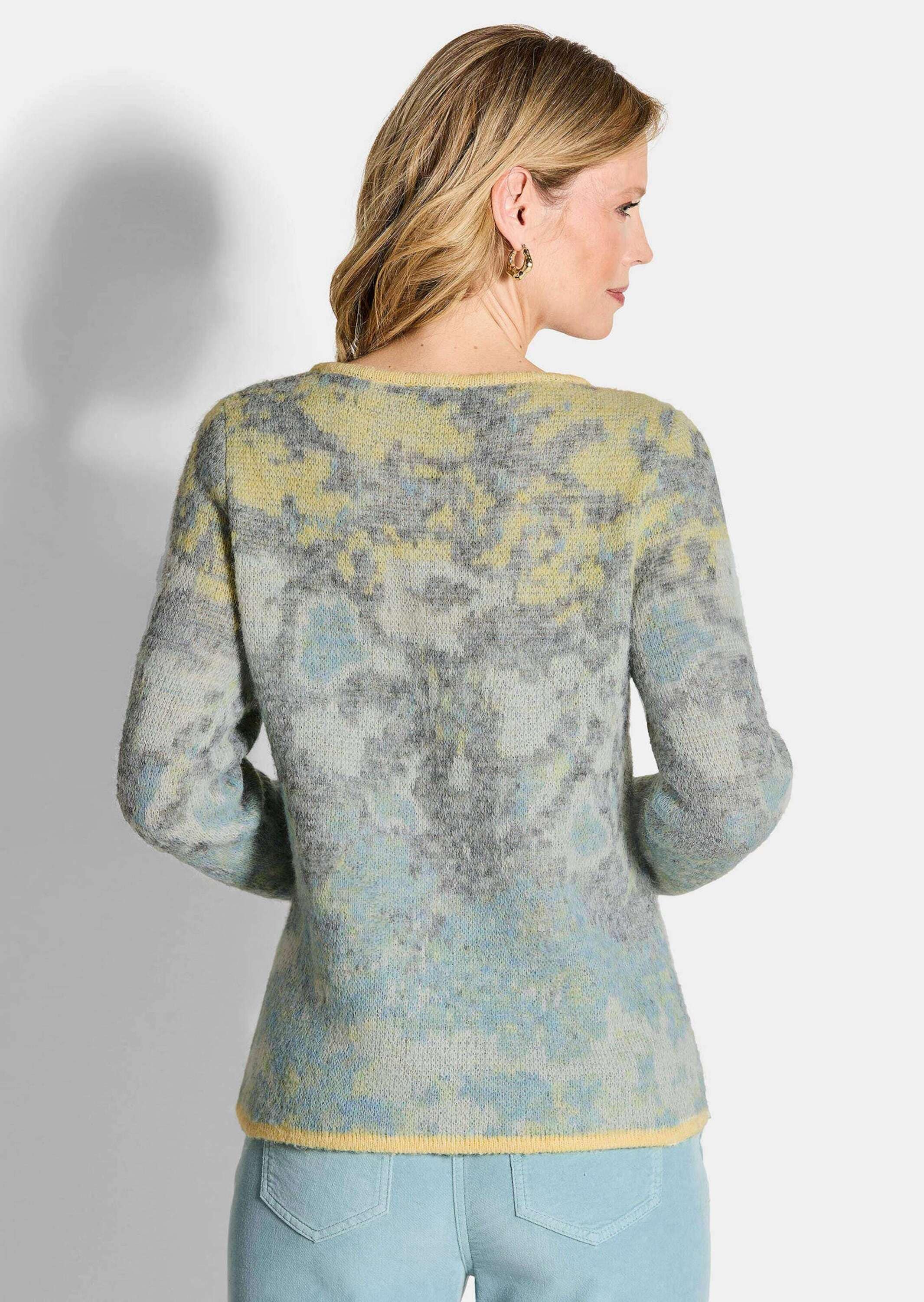 GOLDNER Rundhalspullover »Pullover in leichter Flausch-Qualität«