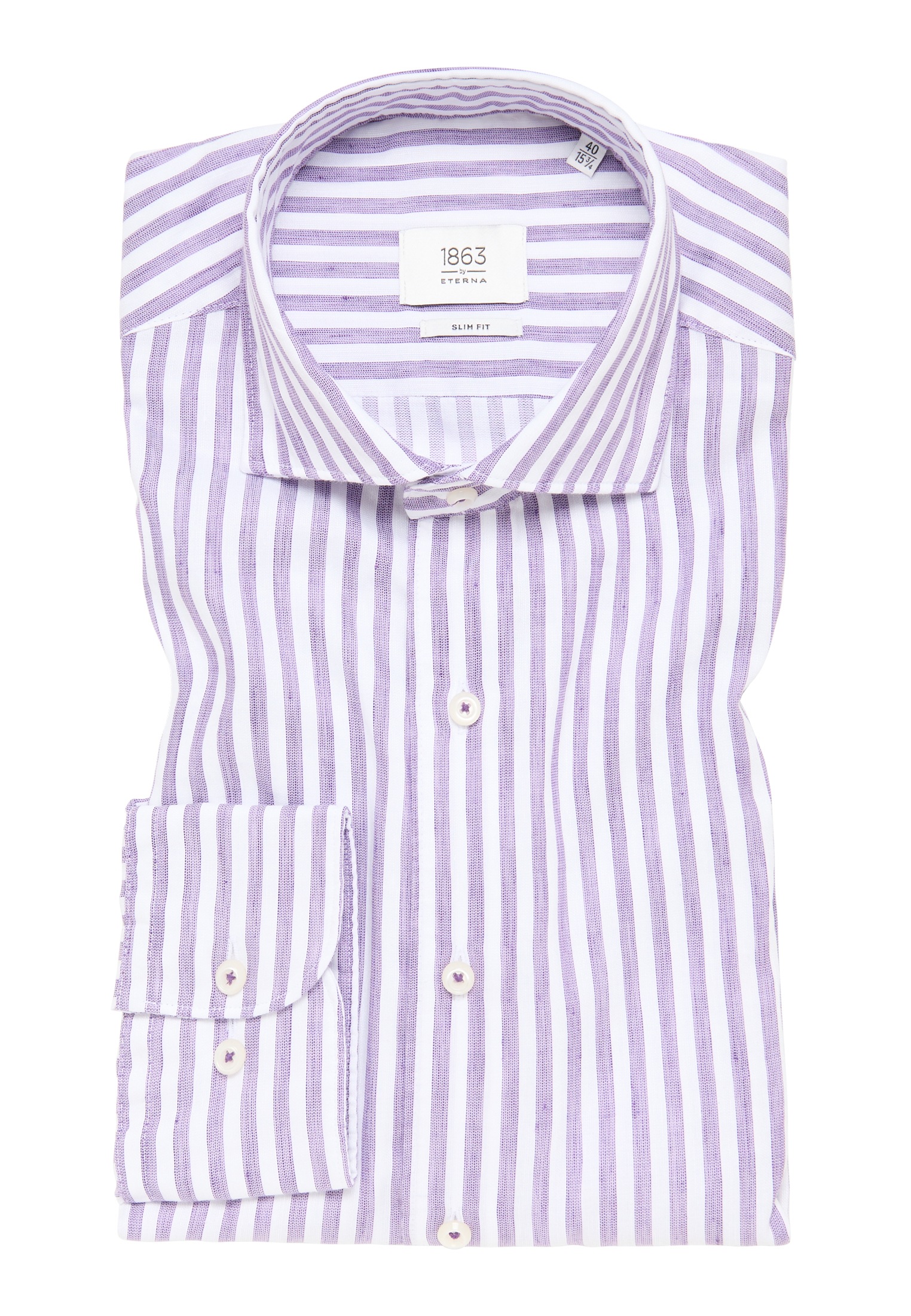 Eterna Langarmhemd »SLIM FIT«, EASY IRON (bügelleicht)