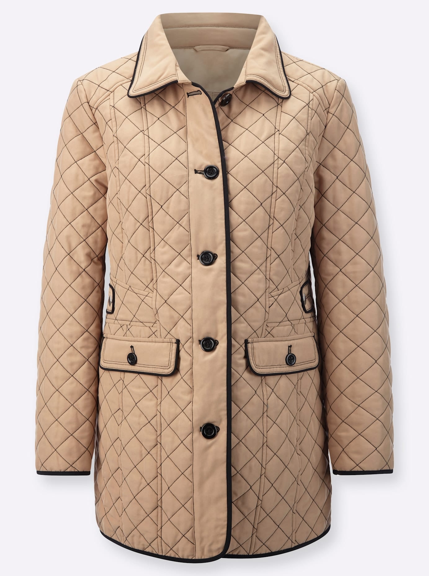 Classic Basics Steppjacke, ohne Kapuze