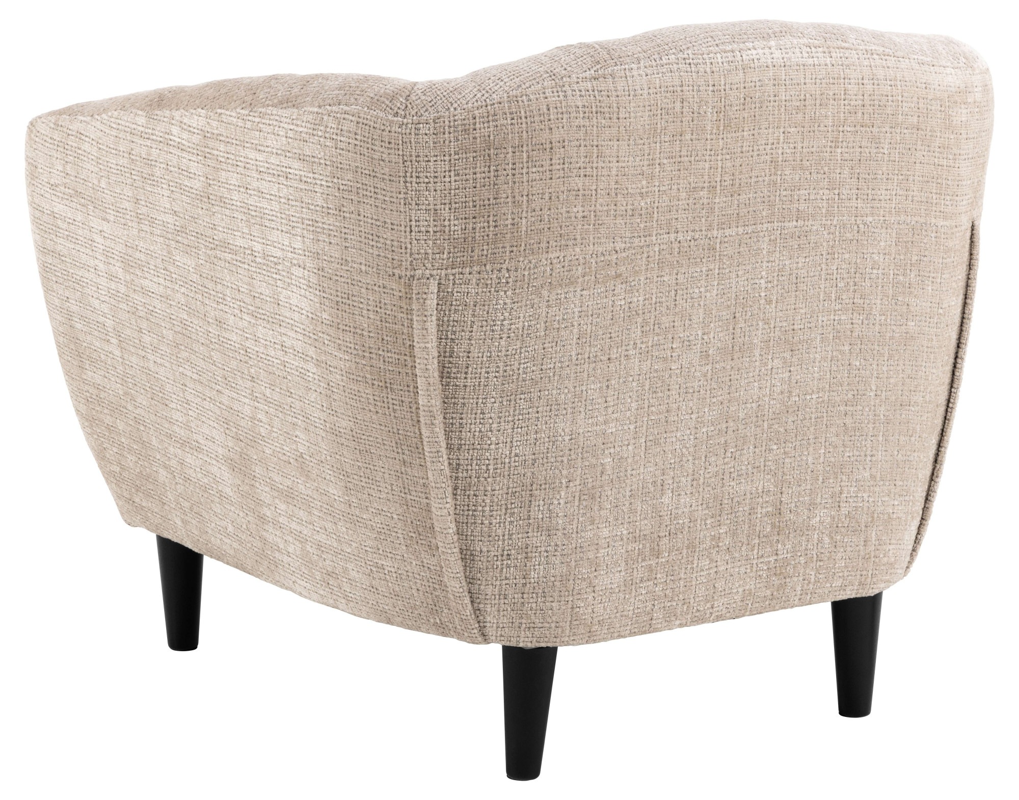 ACTONA GROUP Loungesessel »Ria«, 1-Sitzer, Chenille beige, mit Rautenheftung und Taschenfedern