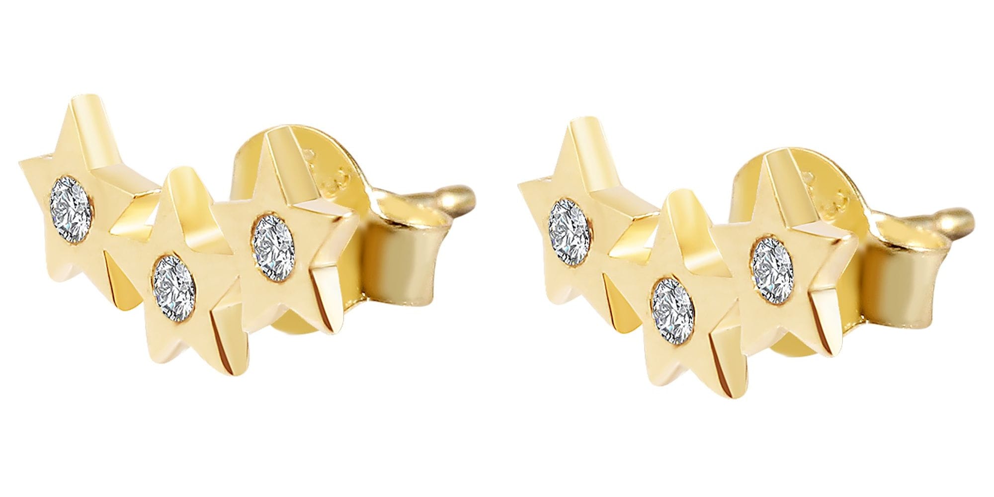 Adelia´s Paar Ohrstecker »Ohrringe - Ohrstecker aus 333 Gold mit Zirkonia«
